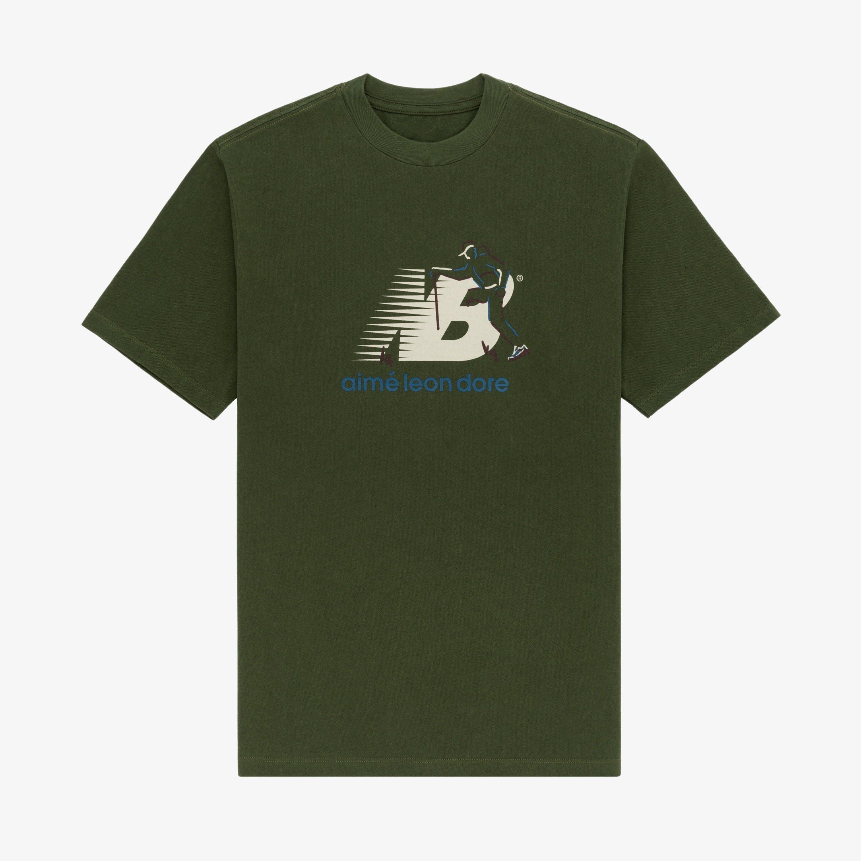 New Balance Aime Leon Dore New Balance 993 Graphic Tee Green Hoodie, Sweatshirt | PodTeesHub.com