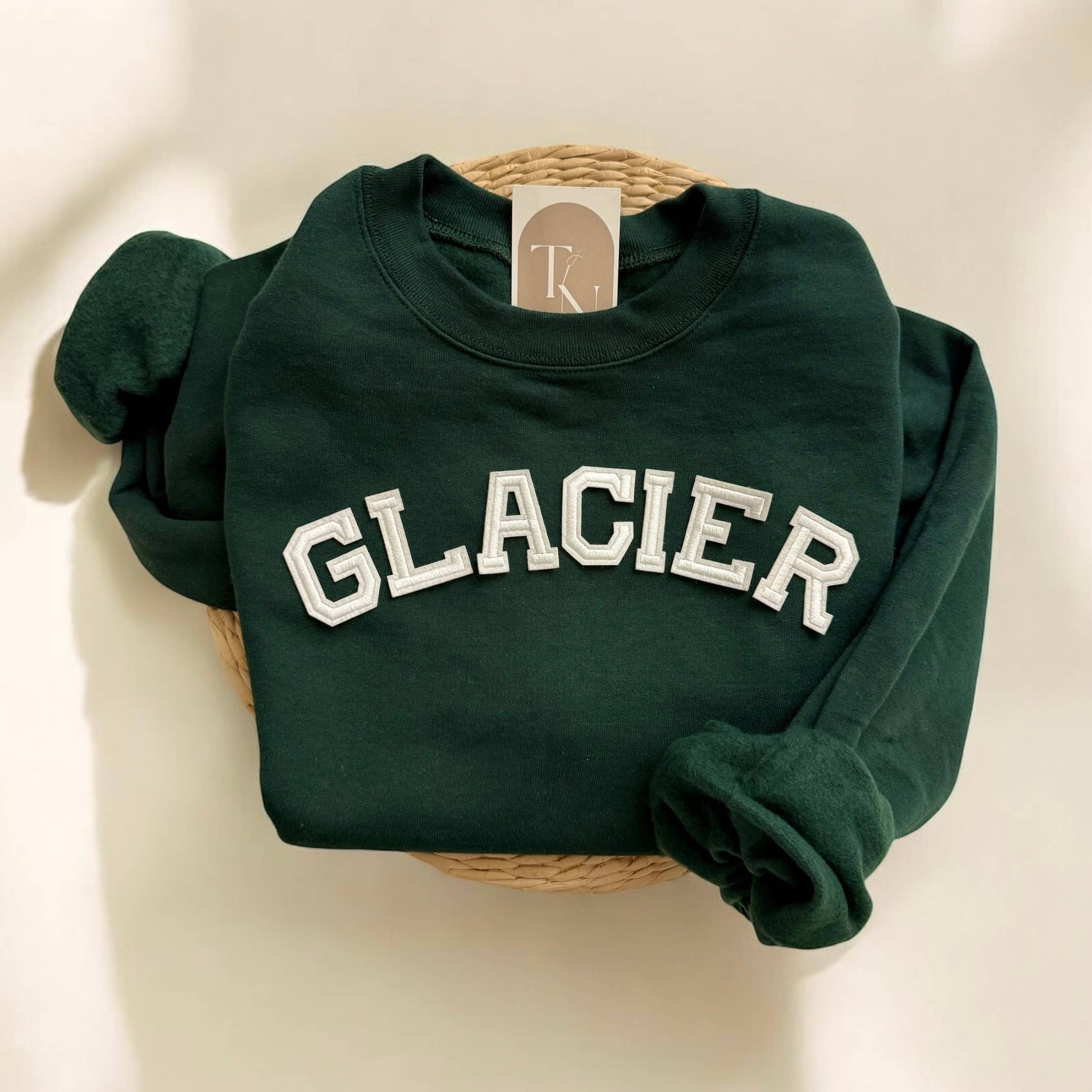 Glacier National Park Sweatshirt, Hiking Sweatshirt T-Shirts, Hoodie | PodTeesHub.com