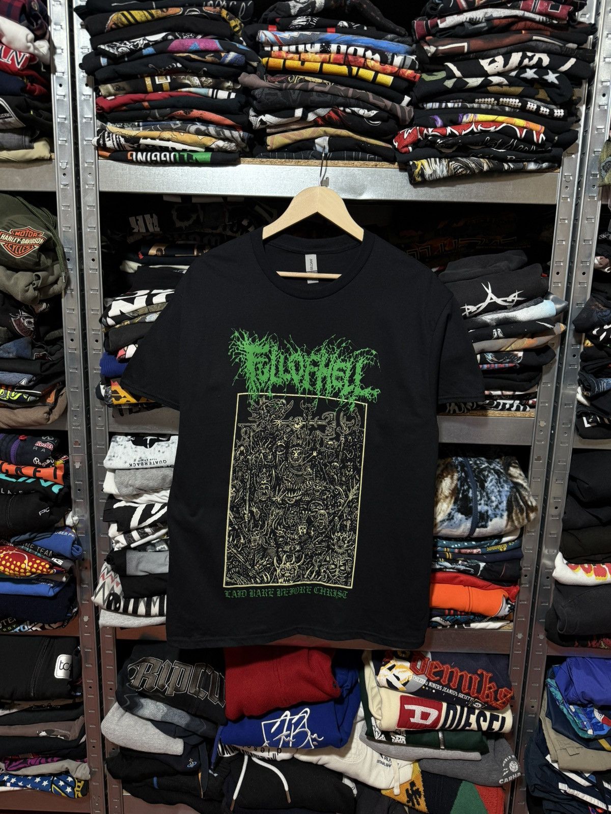 Band Tees Vintage 2000 S Full Of Hell Horde Hard Rock Metal T Shirt Hoodie, Sweatshirt | PodTeesHub.com