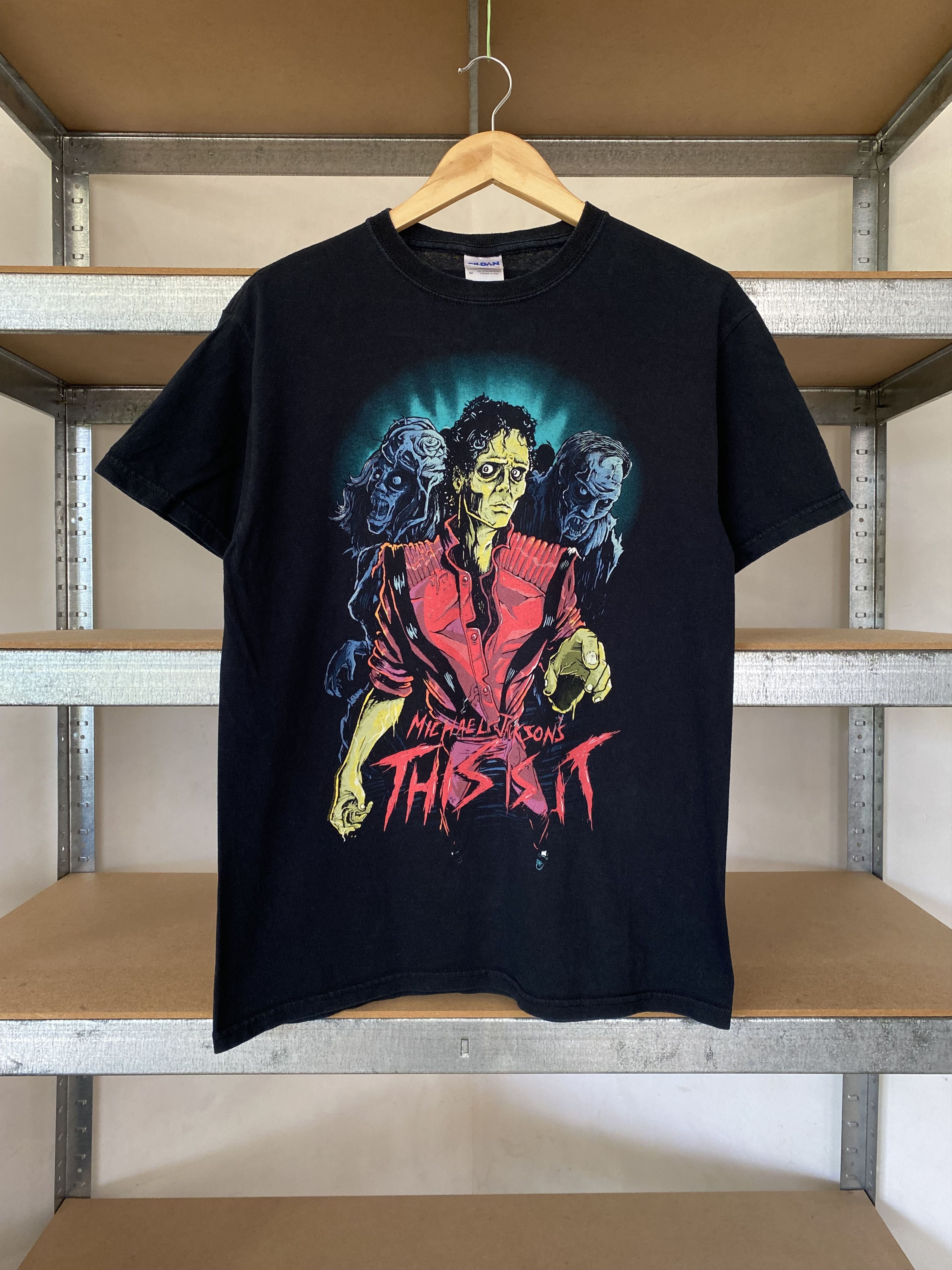 Band Tees Michael Jackson 2000s Vintage Rock Horror Tee Hoodie, Sweatshirt | PodTeesHub.com