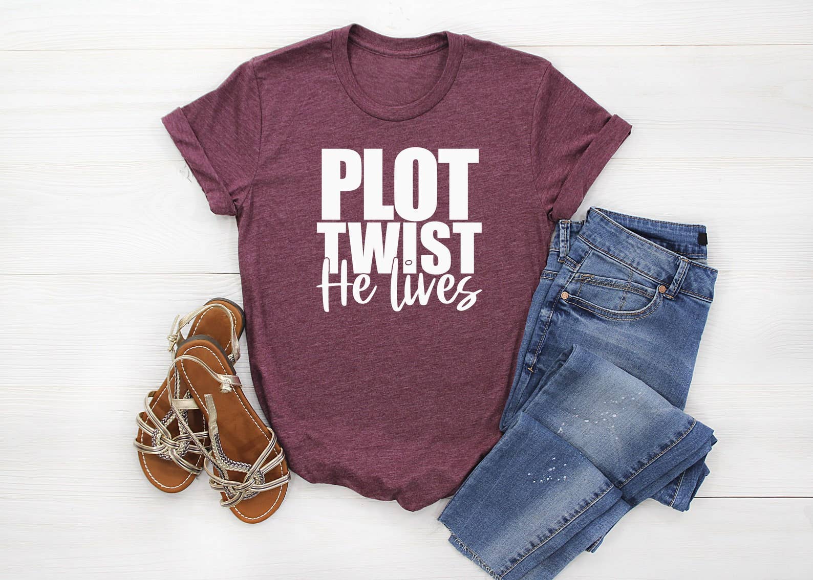 Plot Twist He Lives T-Shirt Hoodie, Sweatshirt | PodTeesHub.com