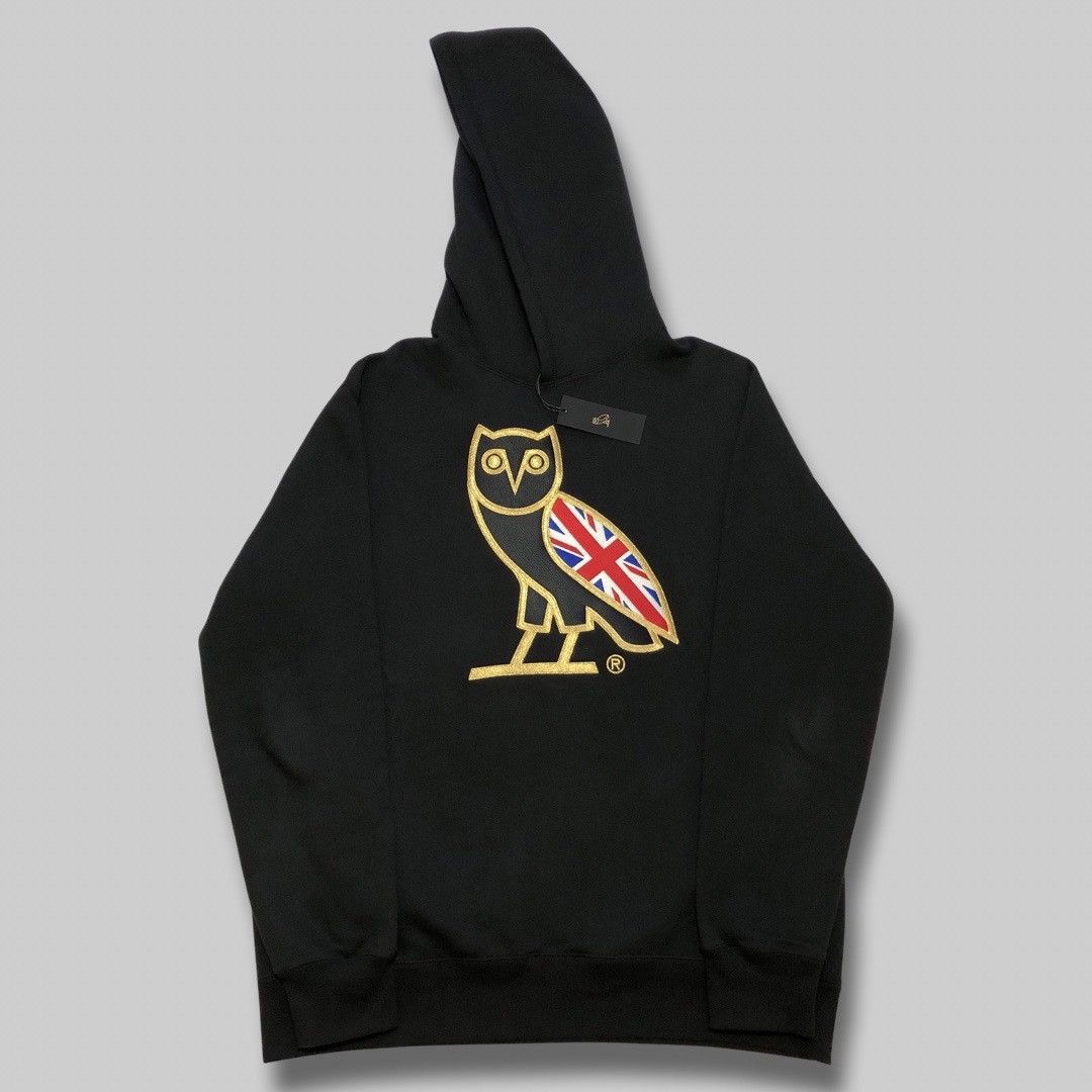 Drake Ovo Uk Og Owl Hoodie 2017 2018 Exclusive Embroidered Black T-Shirts, Sweatshirt | PodTeesHub.com