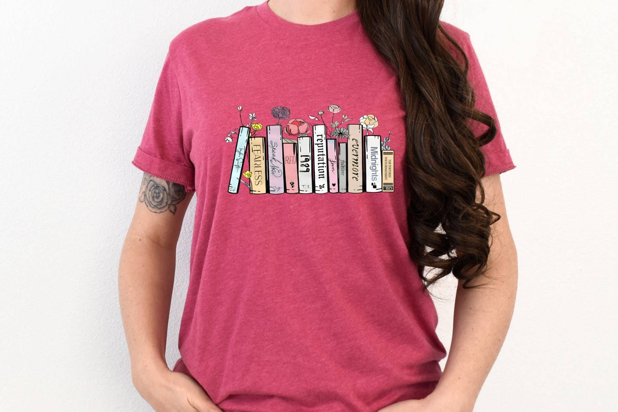 New Albums As Books Shirt - Trendy Aesthetic For Music Lover Hoodie, Sweatshirt | PodTeesHub.com