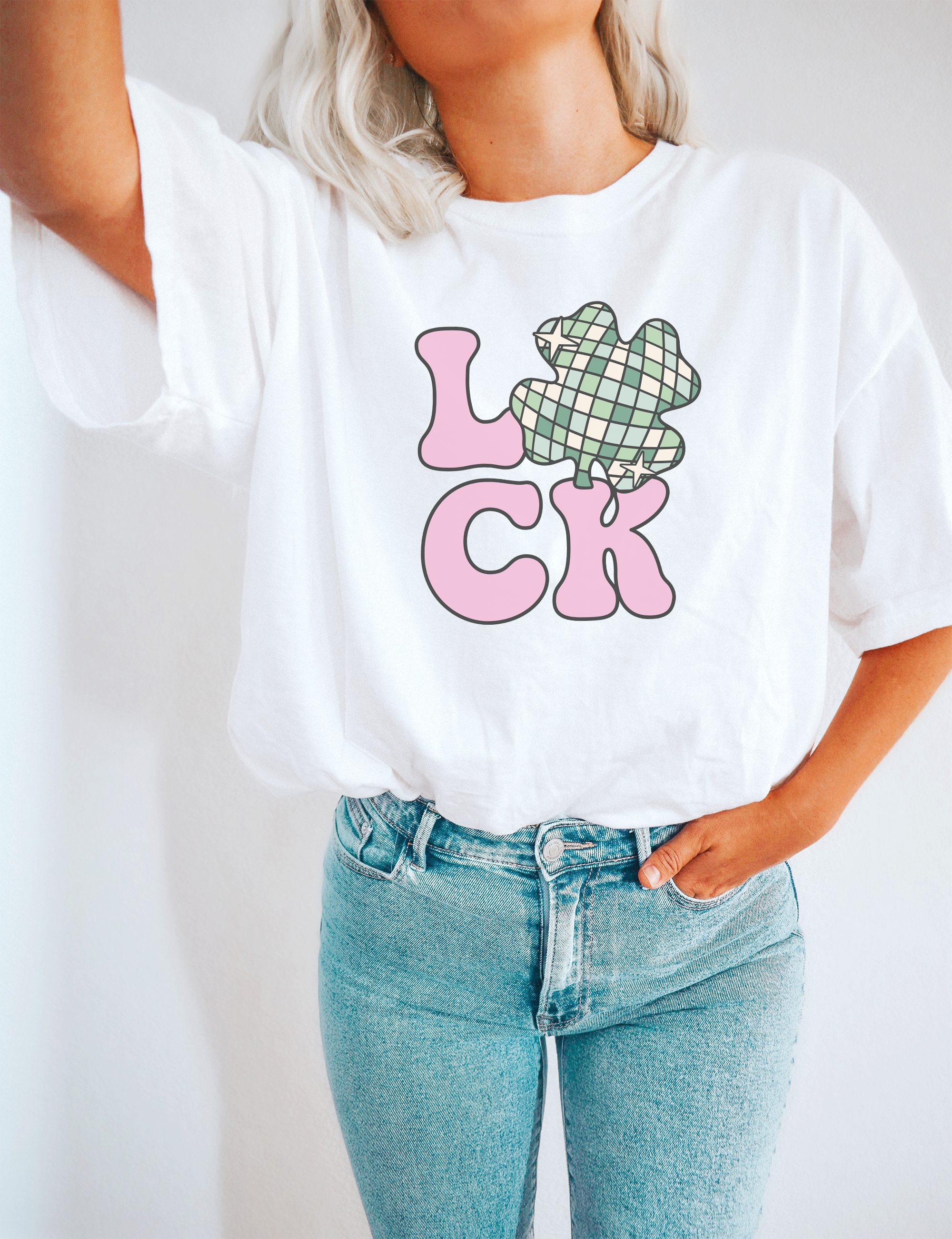 St. Patricks Day Tee, Lucky, Graphic Apparel, Graphic Tshirt Hoodie, Sweatshirt | PodTeesHub.com