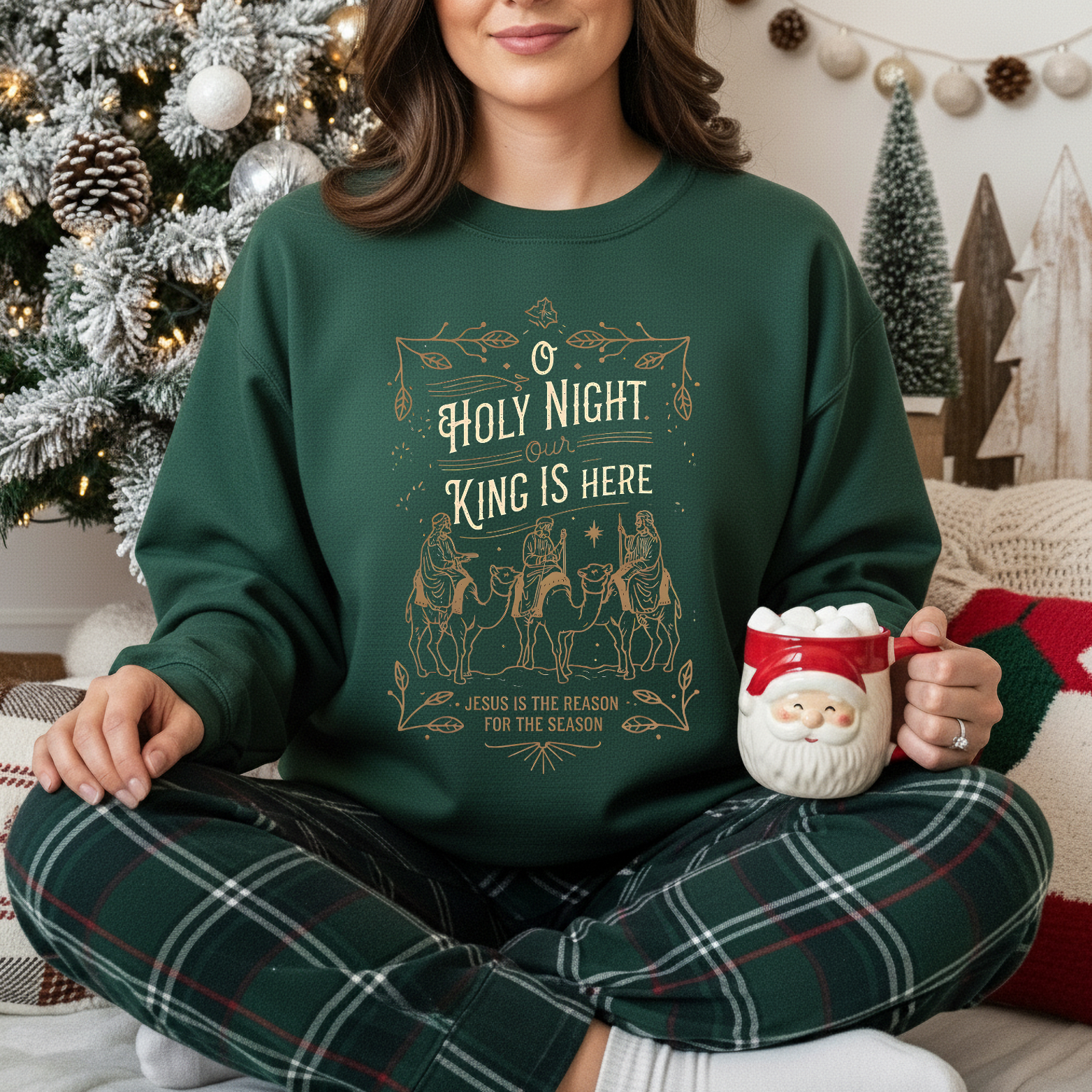 Jesus Is the Reason For the Season Sweater T-Shirts, Hoodie, Sweatshirt | PodTeesHub.com