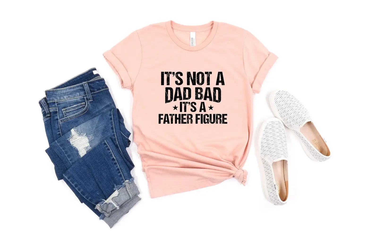 It's Not A Dad Bad It's A Father Figure T-Shirt Hoodie, Sweatshirt | PodTeesHub.com