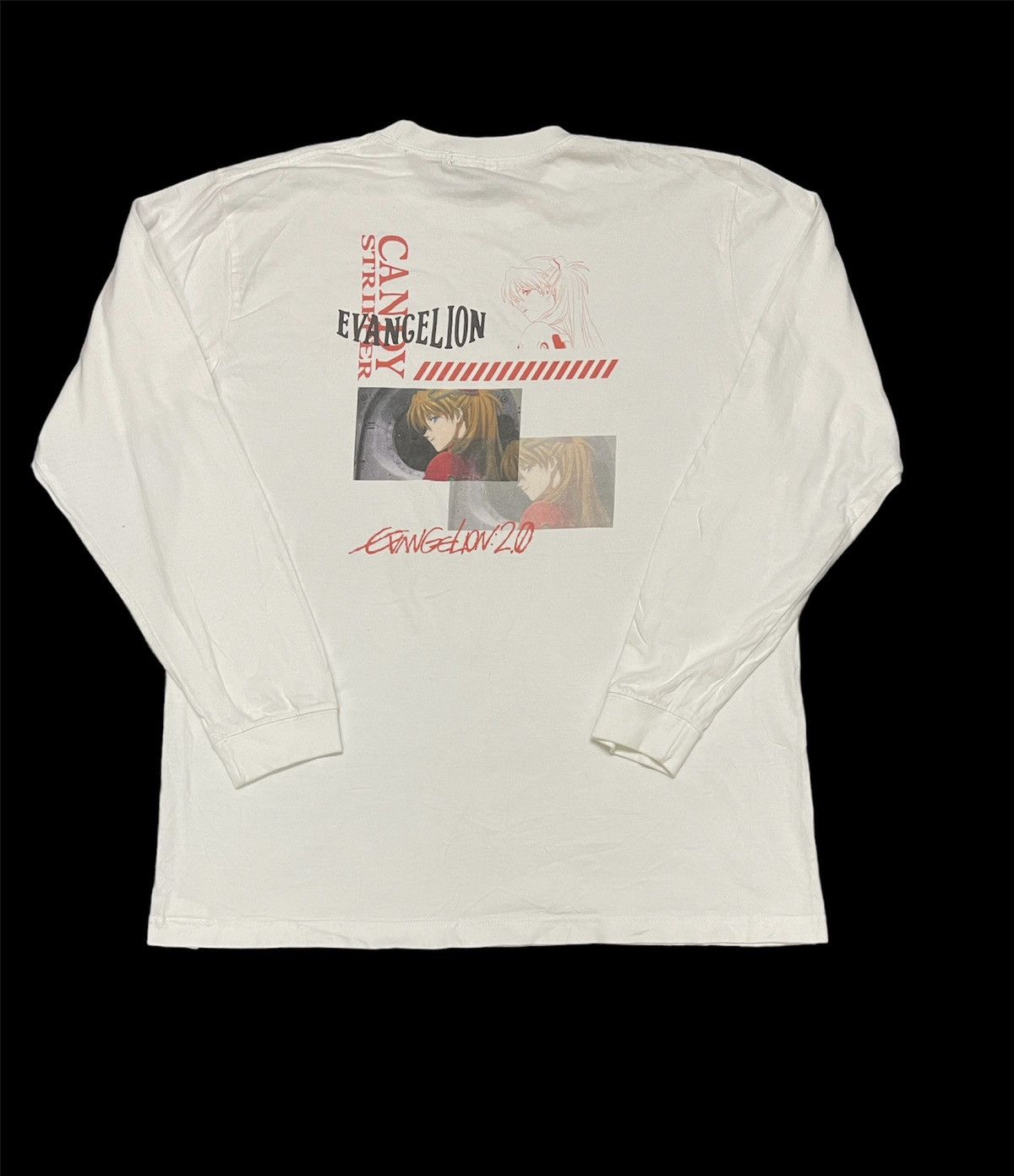 Anime Candy Stripper Evangelion Anime Tee Hoodie, Sweatshirt | PodTeesHub.com