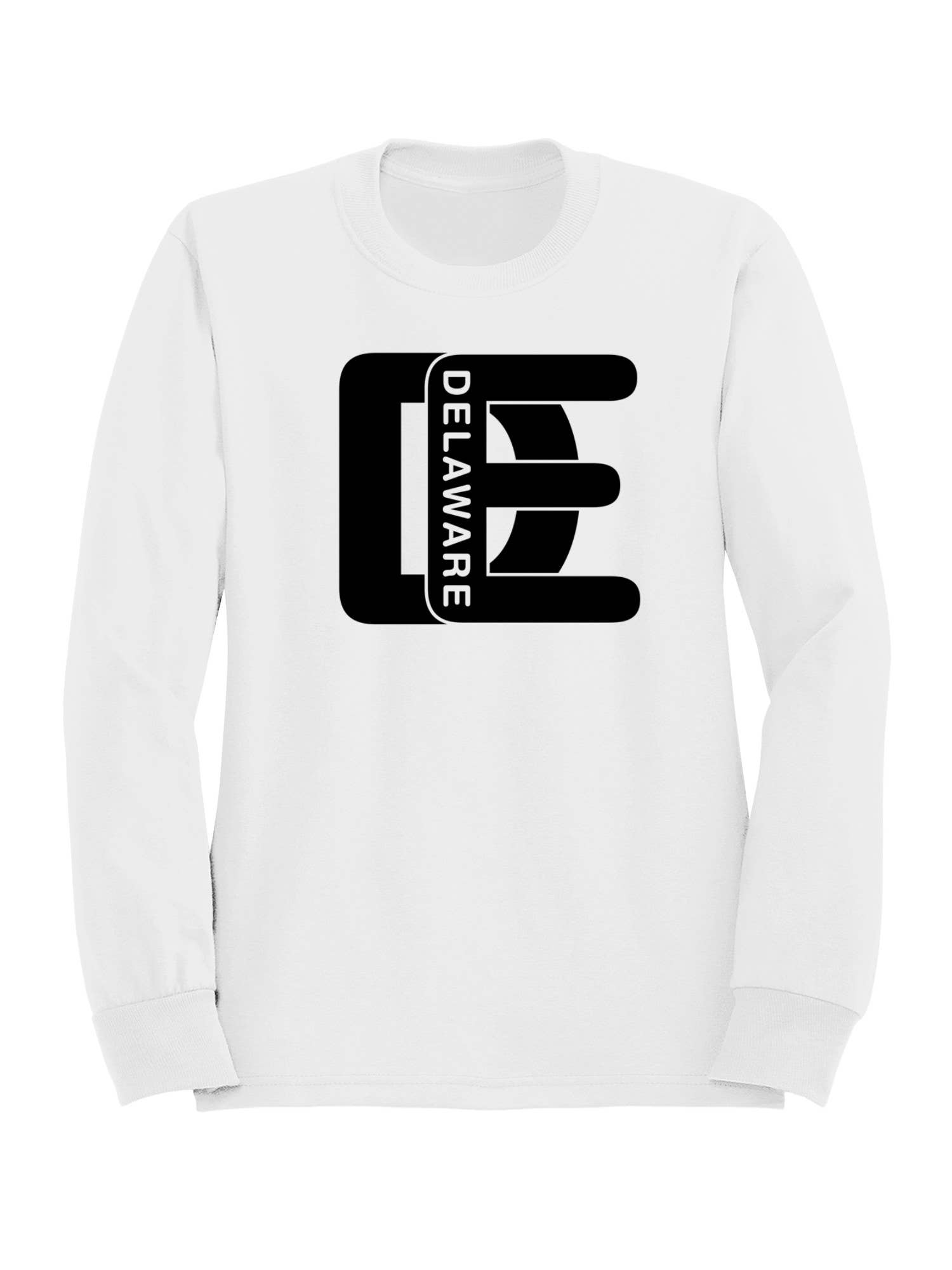 Delaware Retro E  Men's Sweatshirt T-Shirts, Hoodie | PodTeesHub.com