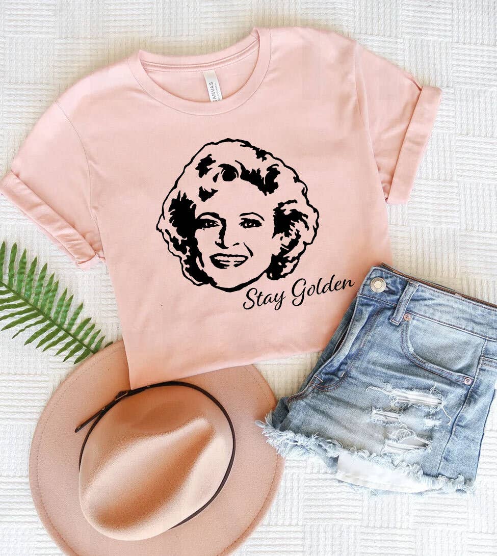 Stay Golden  - Betty White Tribute T-Shirt Hoodie, Sweatshirt | PodTeesHub.com