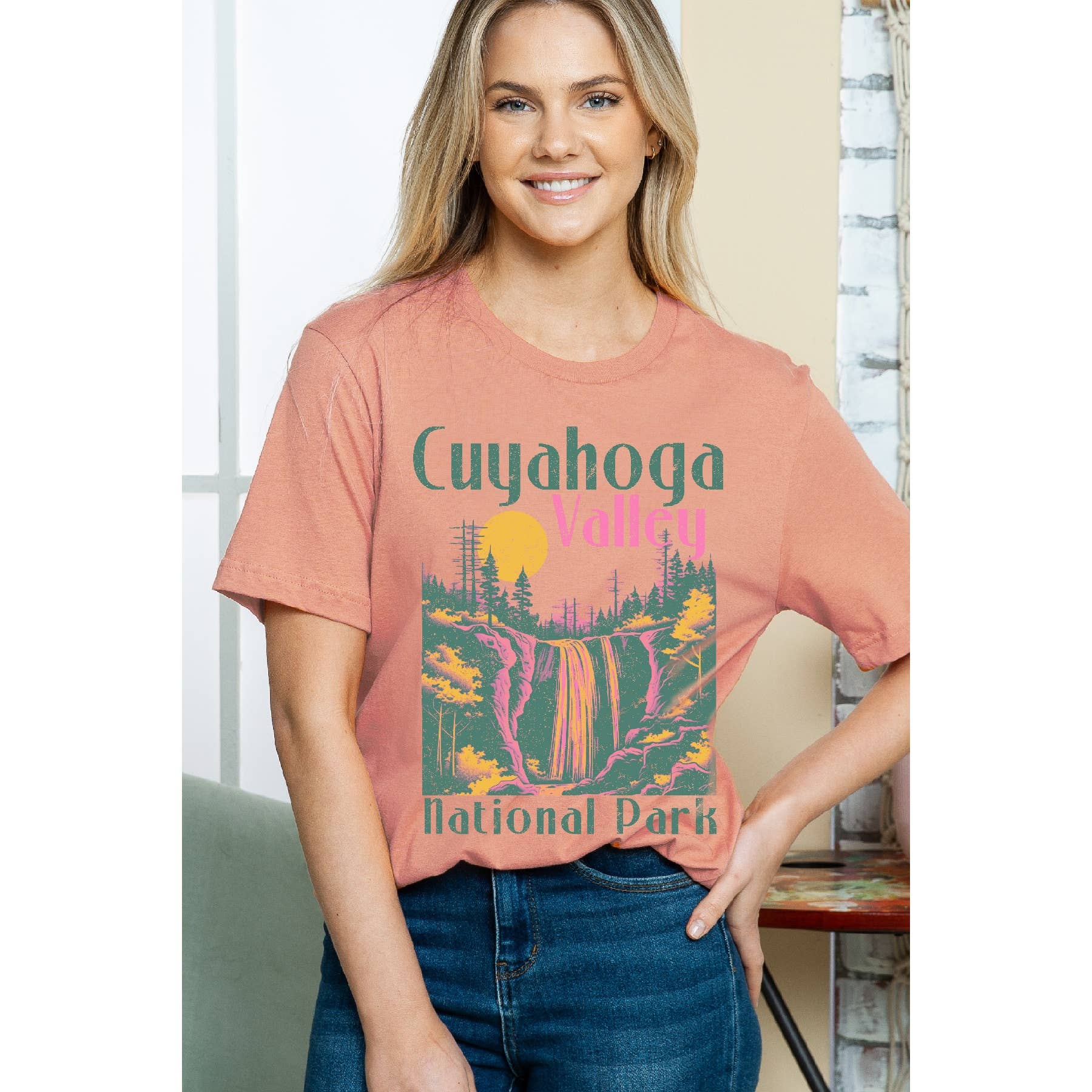Cuyahoga Valley National Park Short Sleeve Tee Hoodie, Sweatshirt | PodTeesHub.com