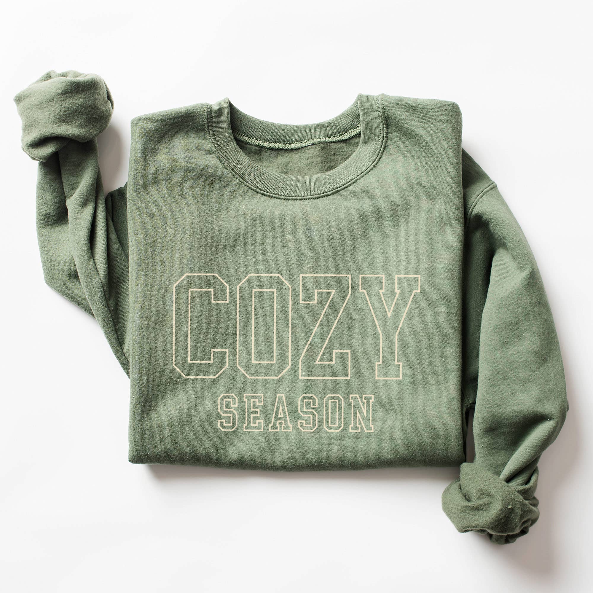 Cozy Season Sweatshirt, Super Soft Fall Crewneck Sweater T-Shirts, Hoodie | PodTeesHub.com
