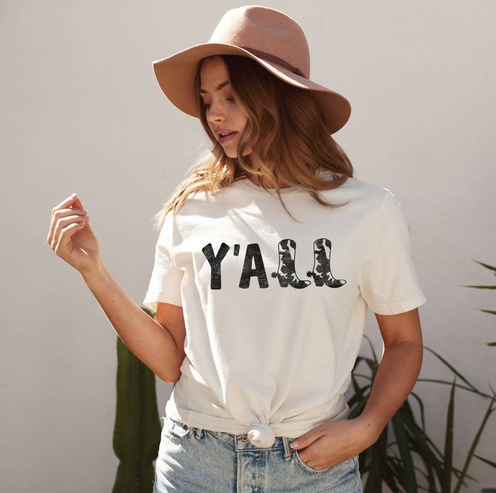 Y'all Graphic T-Shirt Hoodie, Sweatshirt | PodTeesHub.com