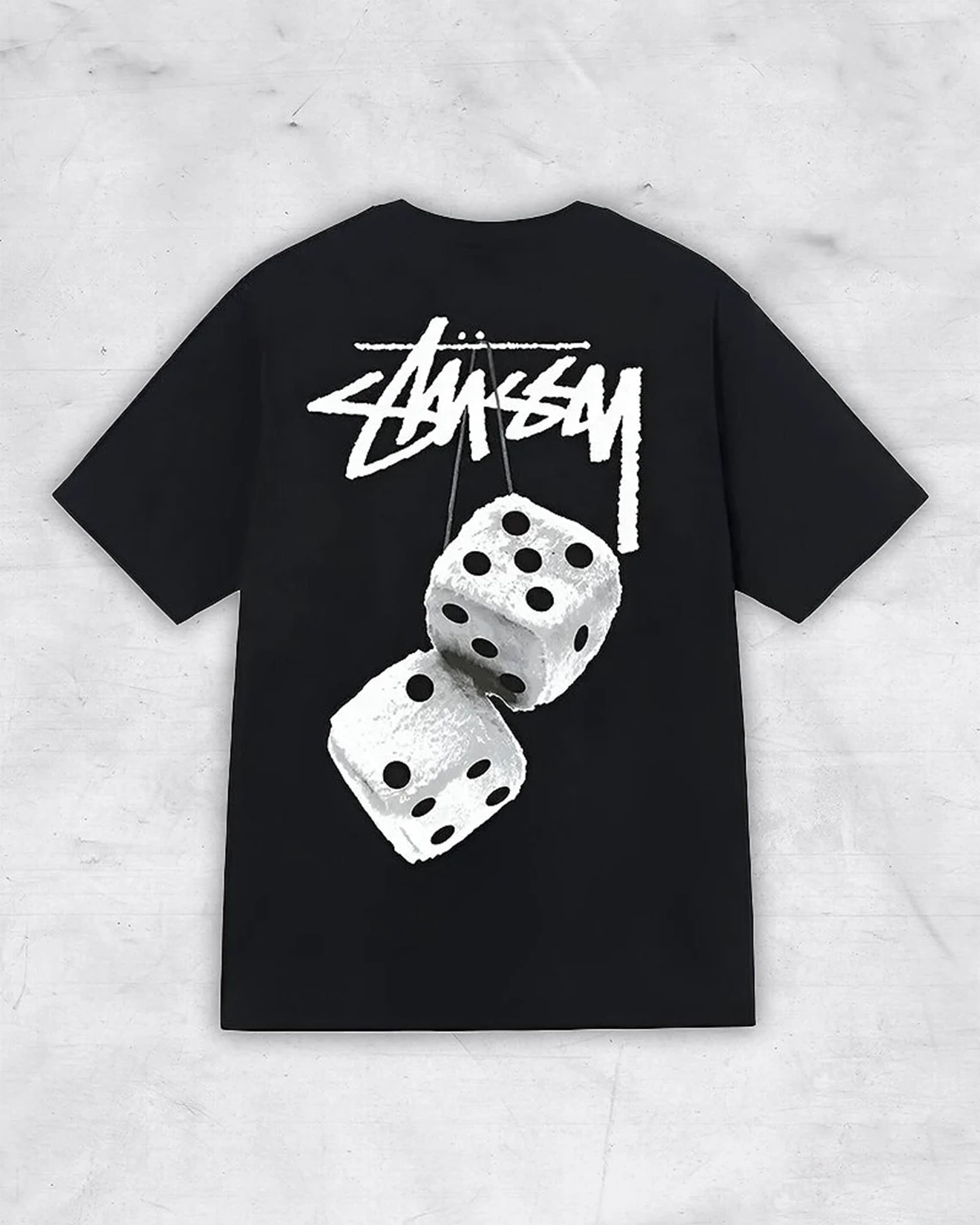 Lucky Dice Y2K Stussy Streetwear Tee Trendy Print Hoodie, Sweatshirt | PodTeesHub.com