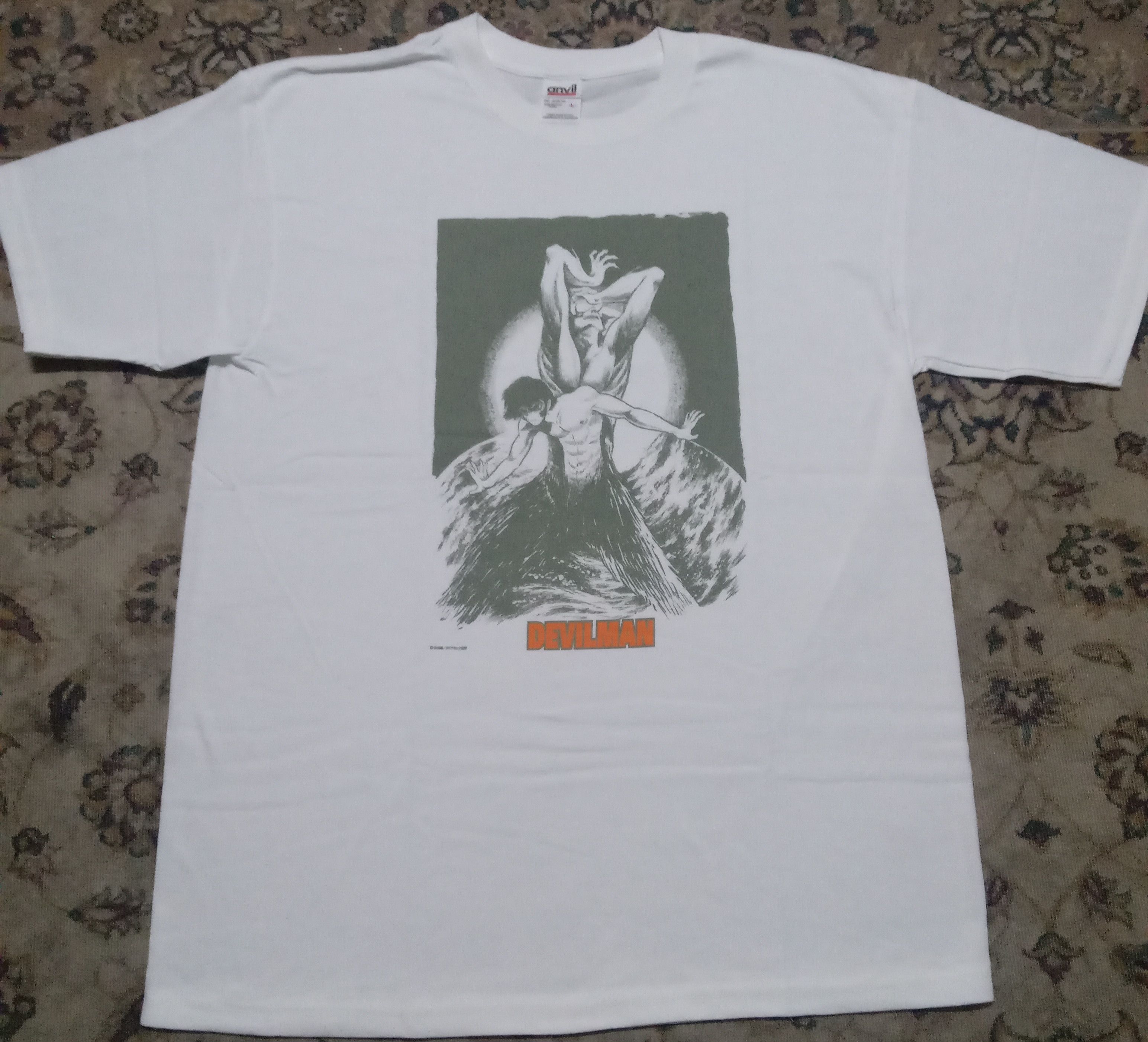 Rare Vintage Cult Anime Devilman Deadstock Akira Eva T-Shirts, Hoodie, Sweatshirt