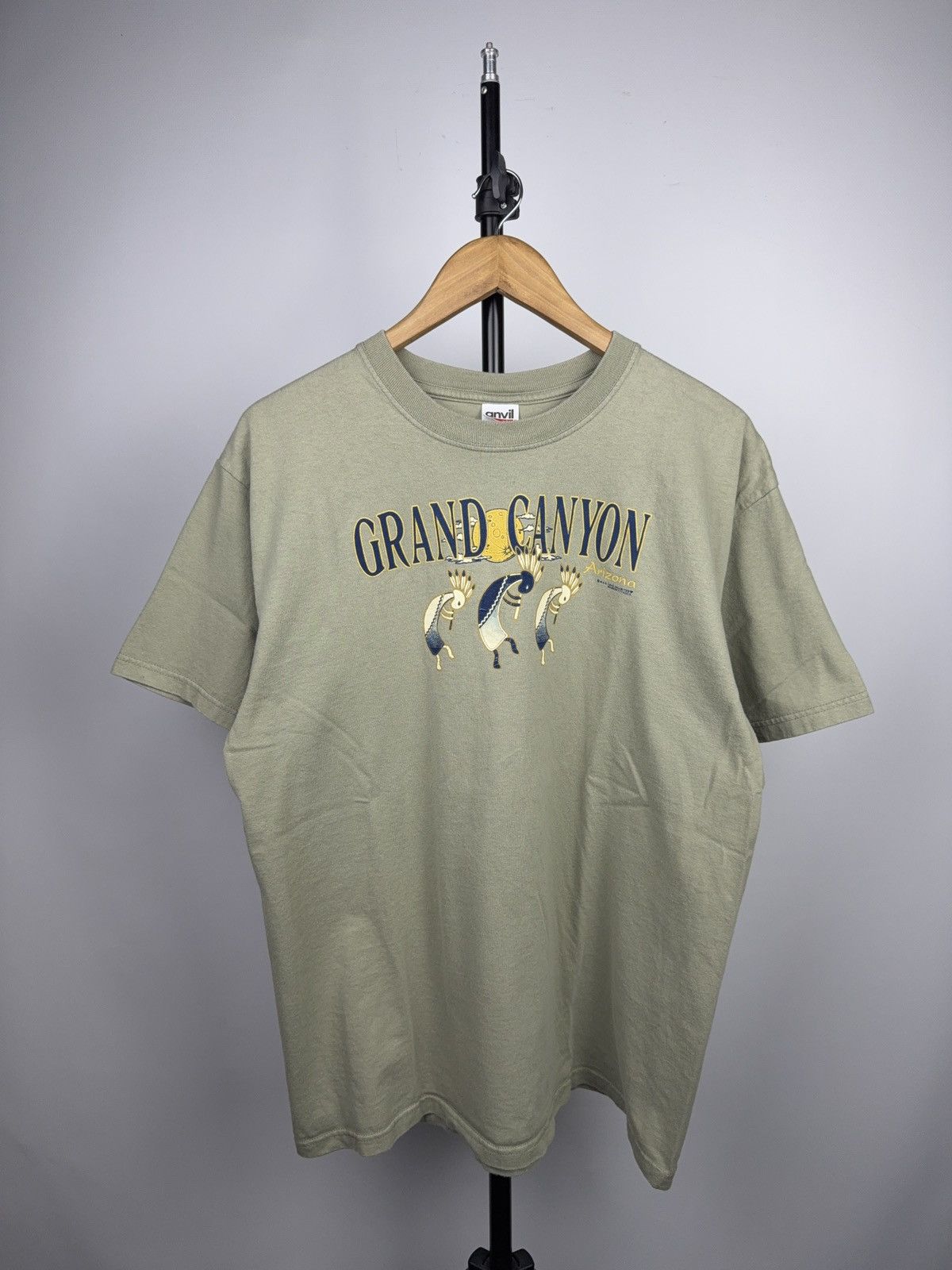 Vintage Retro 00s Grand Canyon Arizona Kokopelli Graphic T Shirt Hoodie, Sweatshirt | PodTeesHub.com