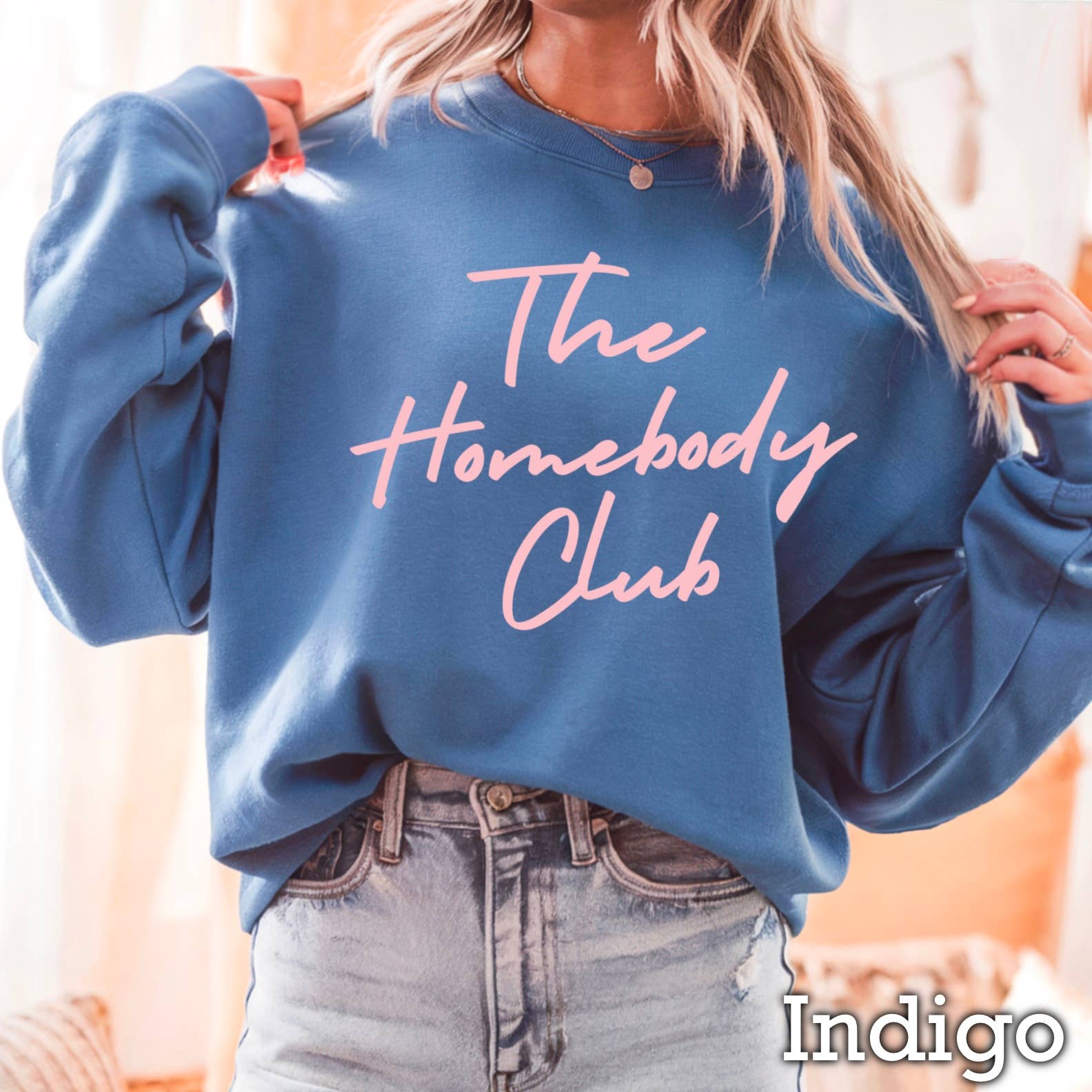 The Homebody Club Women’S Graphic Sweatshirt T-Shirts, Hoodie | PodTeesHub.com