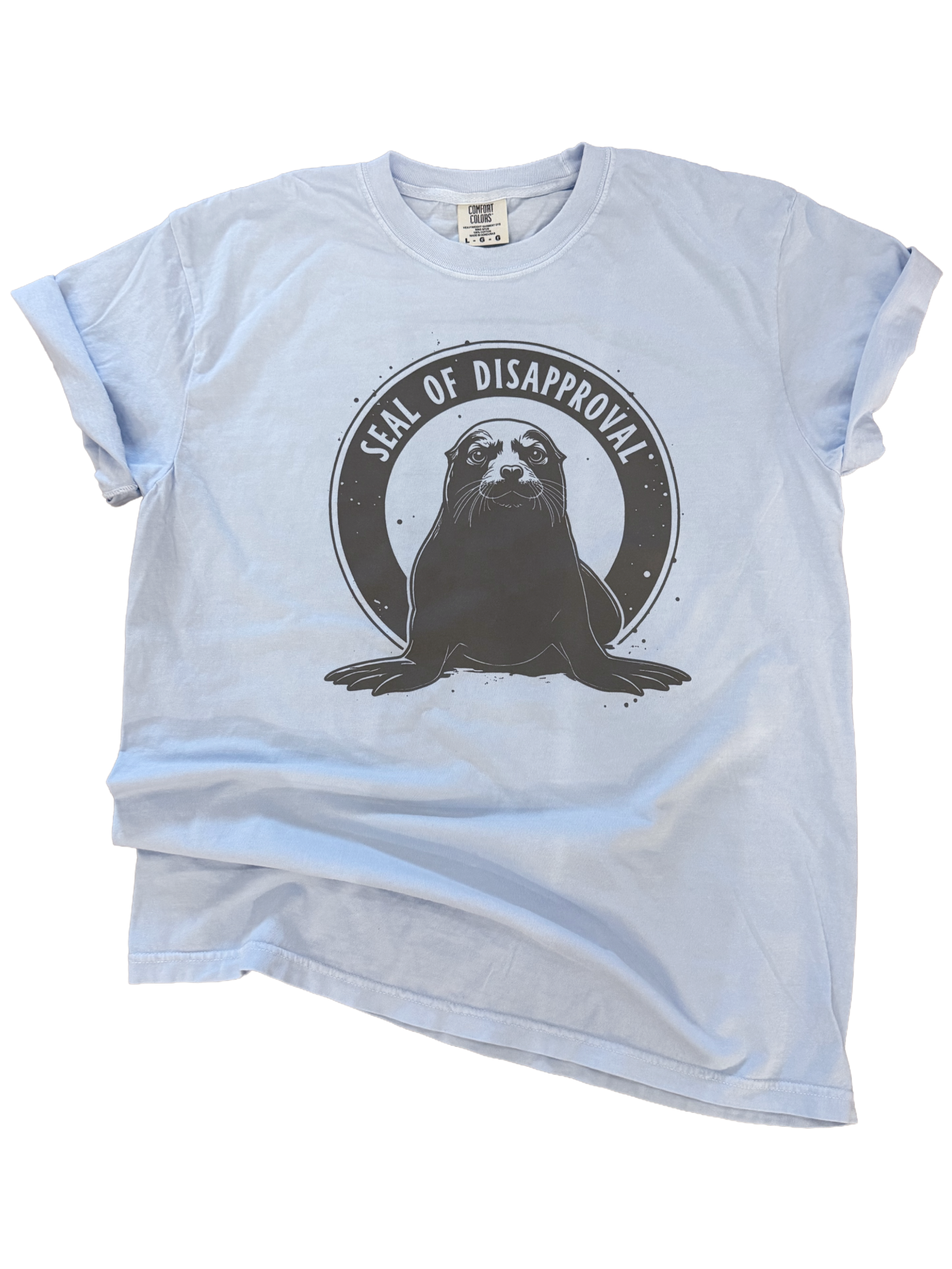 Seal of Disapproval – Sarcastic Graphic Tee Hoodie, Sweatshirt | PodTeesHub.com