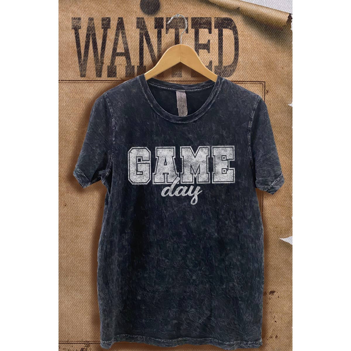 Game Day  Mineral Wash Vintage  Graphic  Tee Hoodie, Sweatshirt | PodTeesHub.com