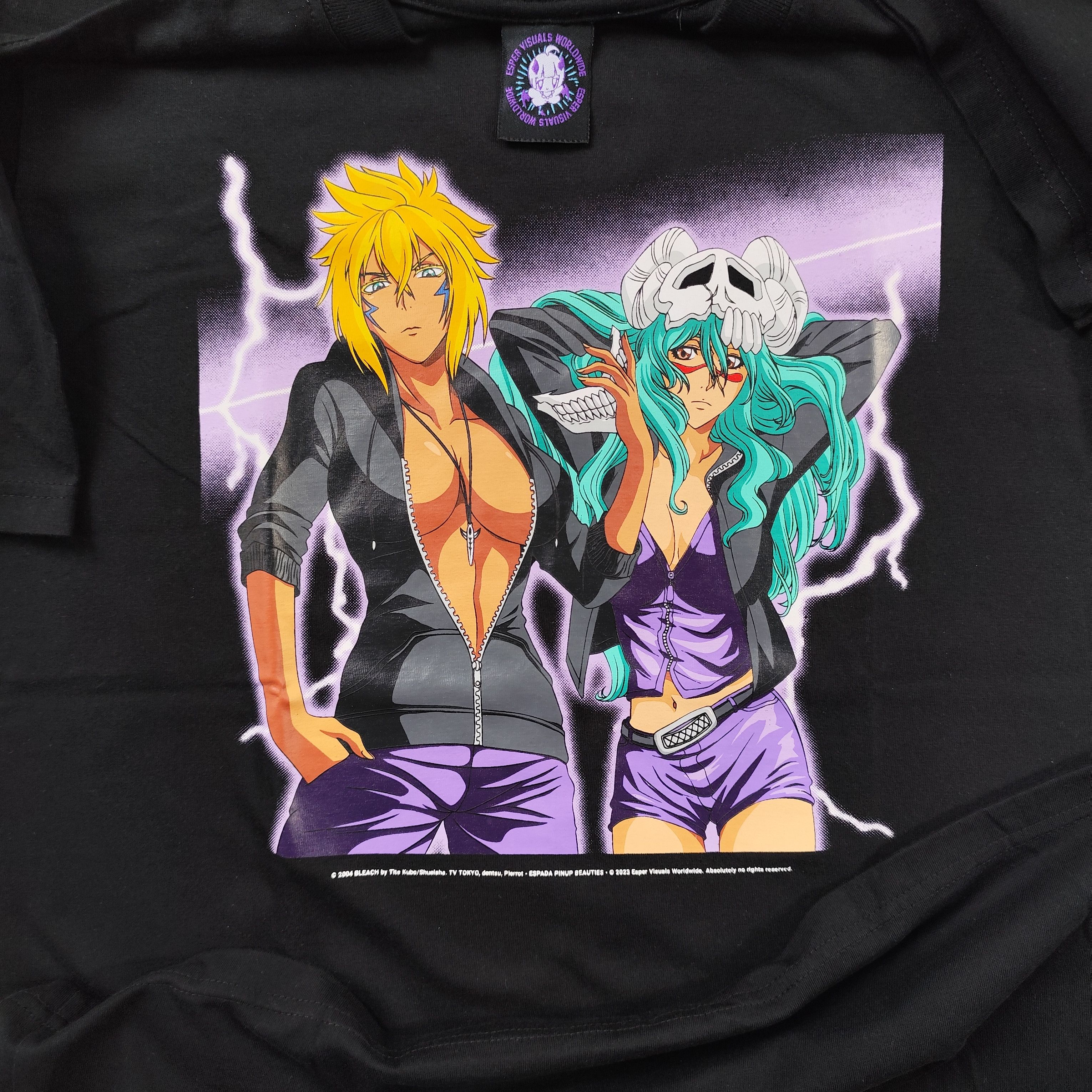 Vintage Anime Bleach Espada Nelliel Harribel Rare Sexy Girl T-Shirts, Hoodie, Sweatshirt