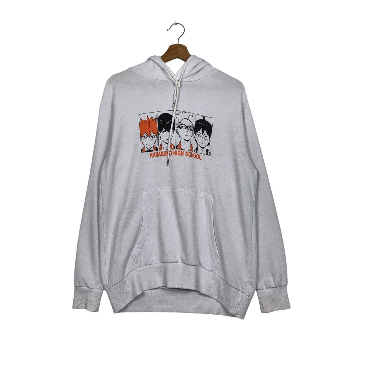 Vintage Karasuno High School Graphics Hoodies Sweatshirt 1746 C77 T-Shirts | PodTeesHub.com