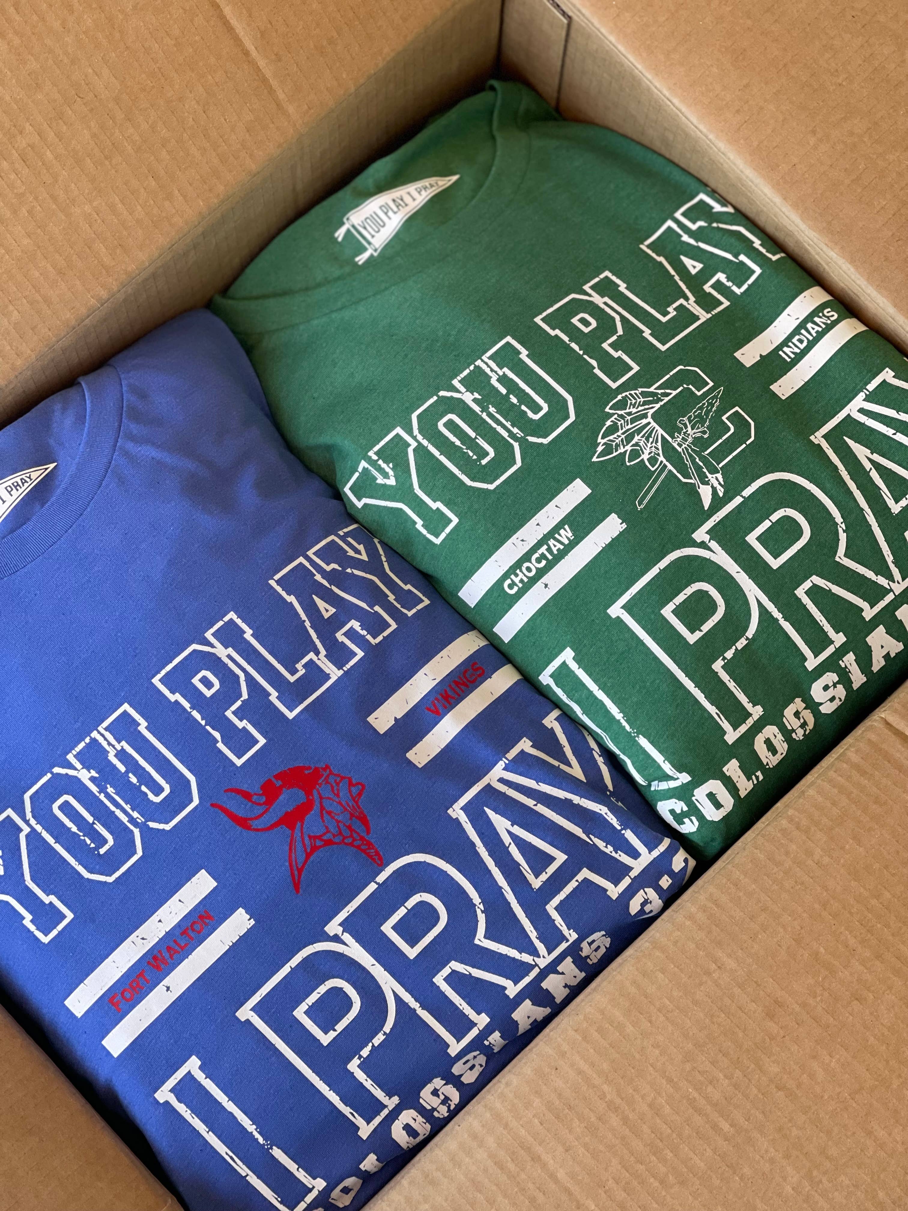 Custom School Spirit Stripe Tee | Graphic Tee | Gameday Hoodie, Sweatshirt | PodTeesHub.com