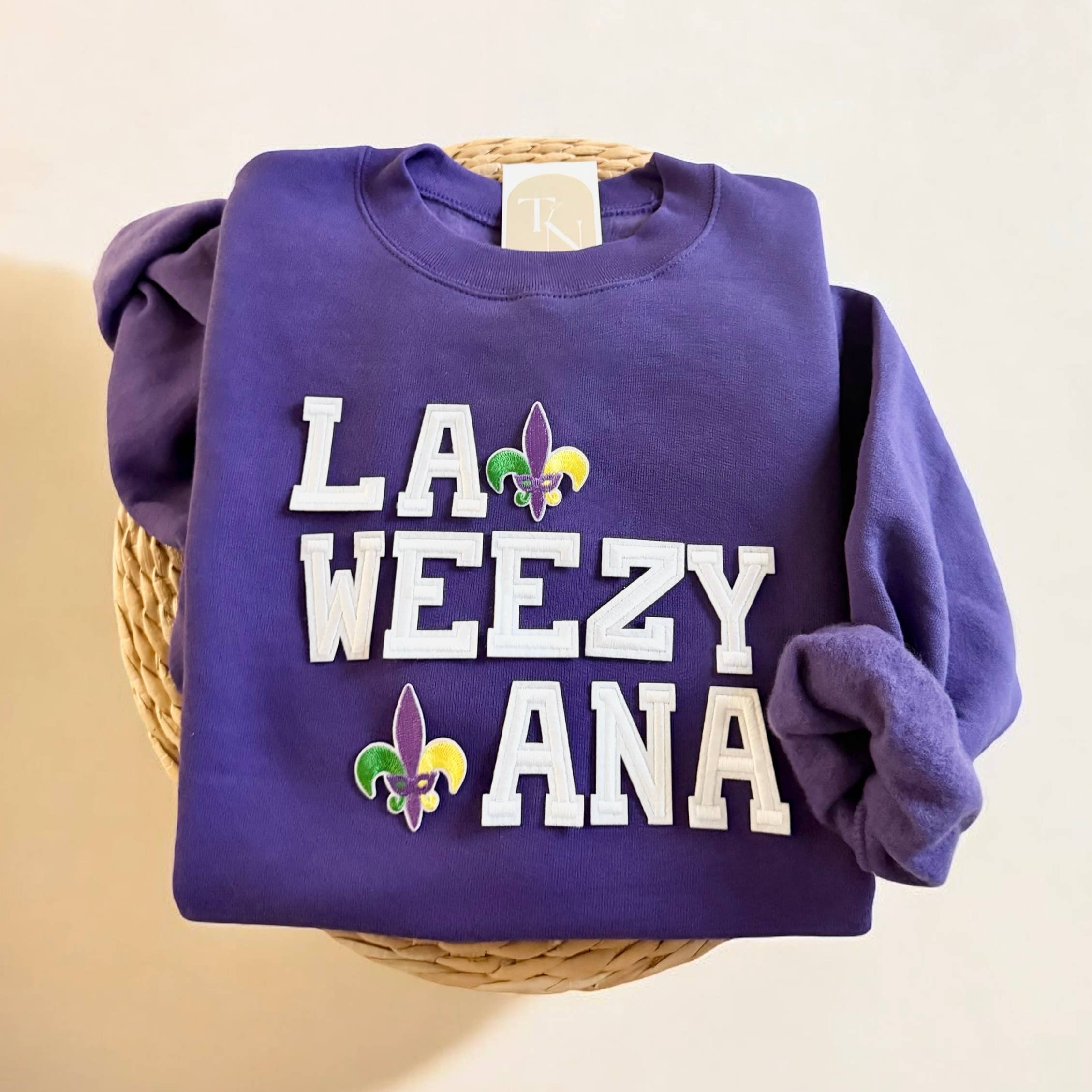 La Weezy Ana Mardi Gras Sweatshirt T-Shirts, Hoodie | PodTeesHub.com