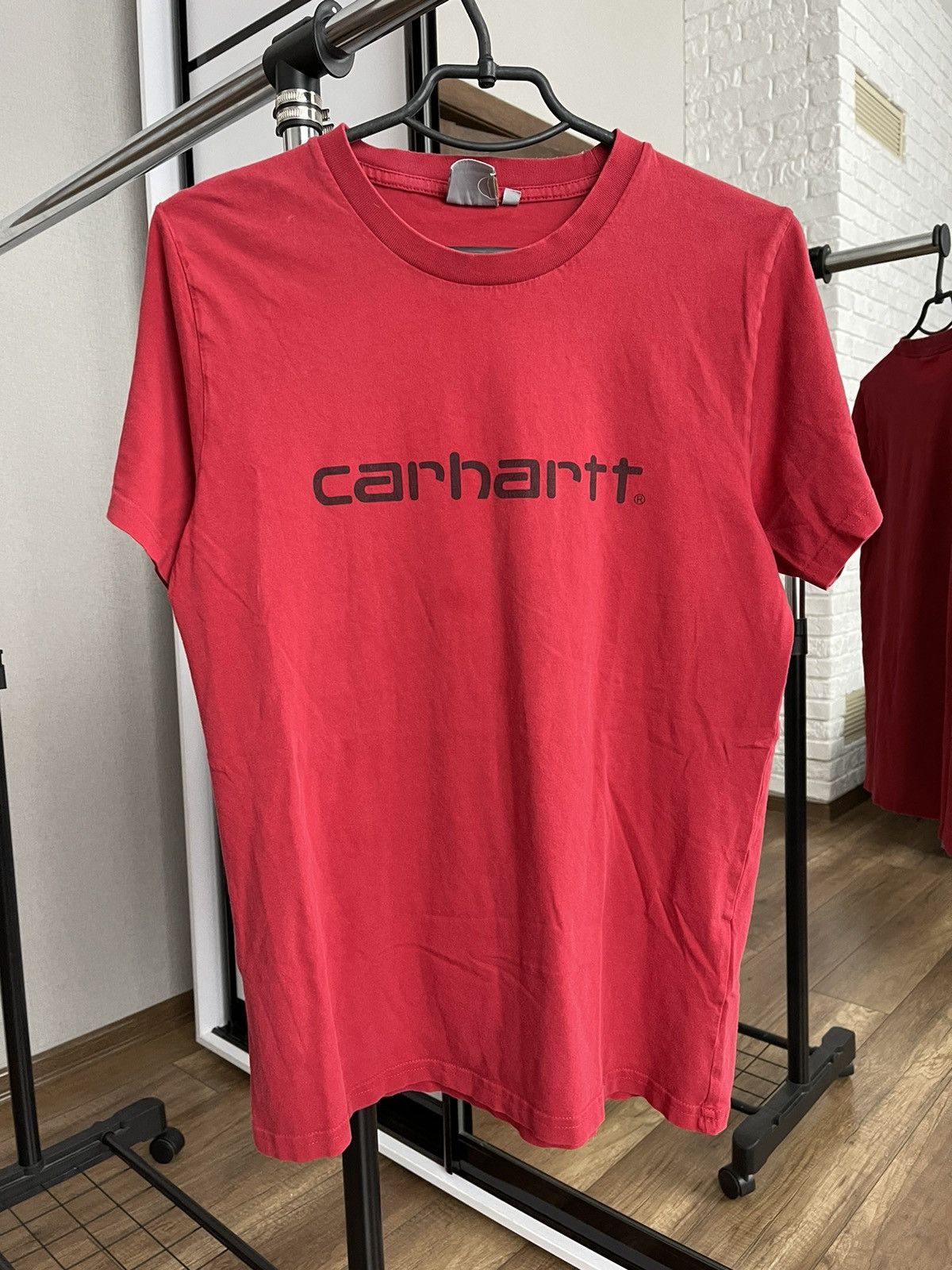 Carhartt Vintage Big Logo T Shirt Tee 90s Hoodie, Sweatshirt | PodTeesHub.com