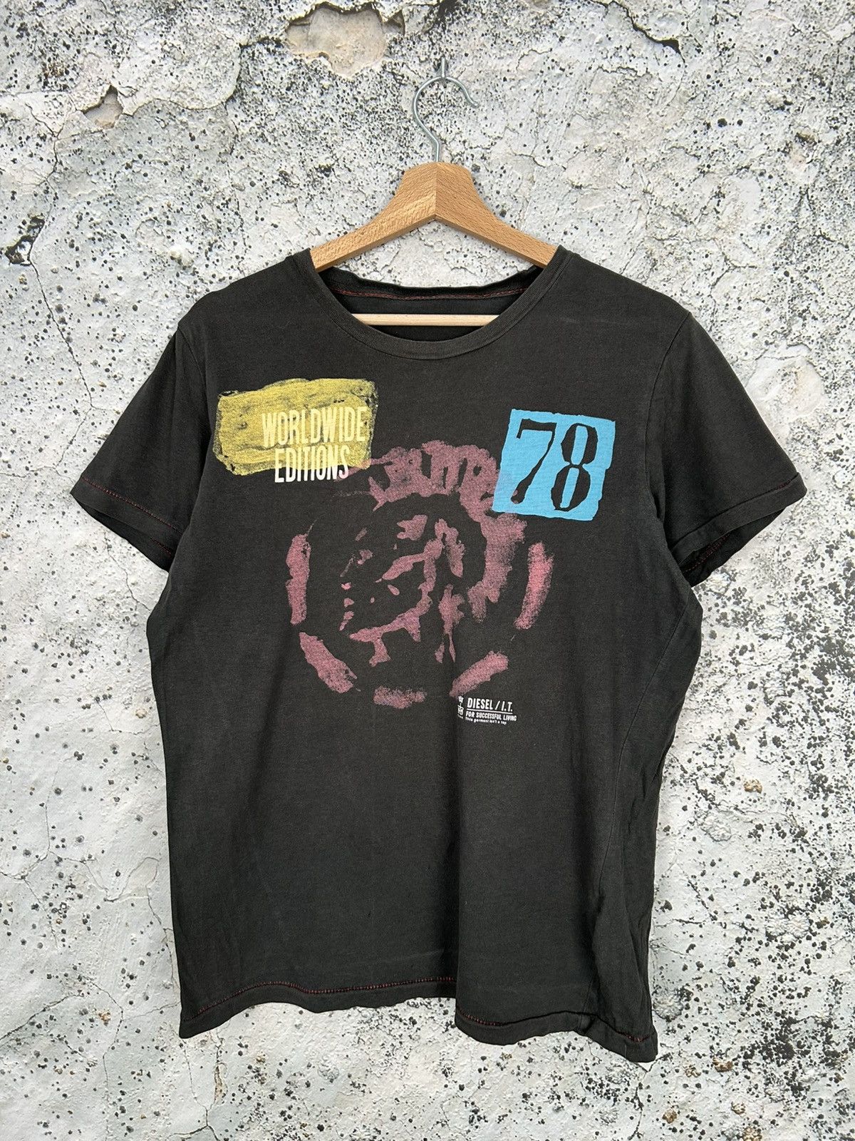 Other Vintage Diesel Y2k Graphic Tee Avant Garde Grunge Punk Hoodie, Sweatshirt | PodTeesHub.com