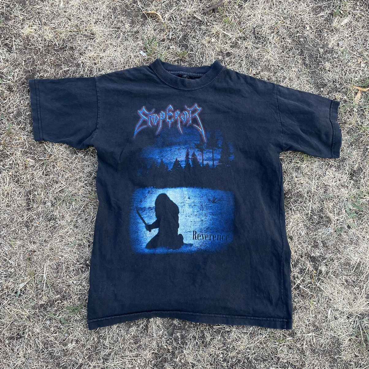 Vintage 90s Hard Metal Skulls Cross Tee All Over Print Tee Hoodie, Sweatshirt | PodTeesHub.com