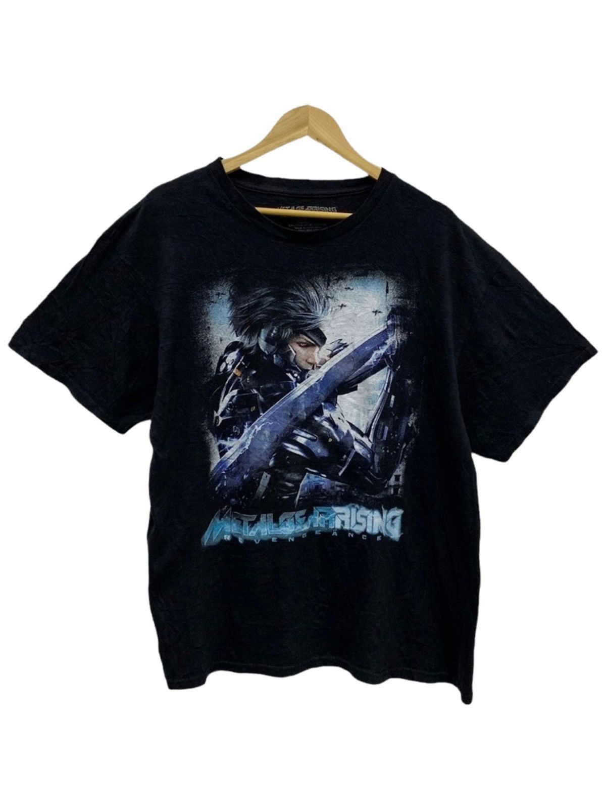 Vintage Metal Gear Rising Revengeance Video Game Shirt Kd Hoodie, Sweatshirt | PodTeesHub.com