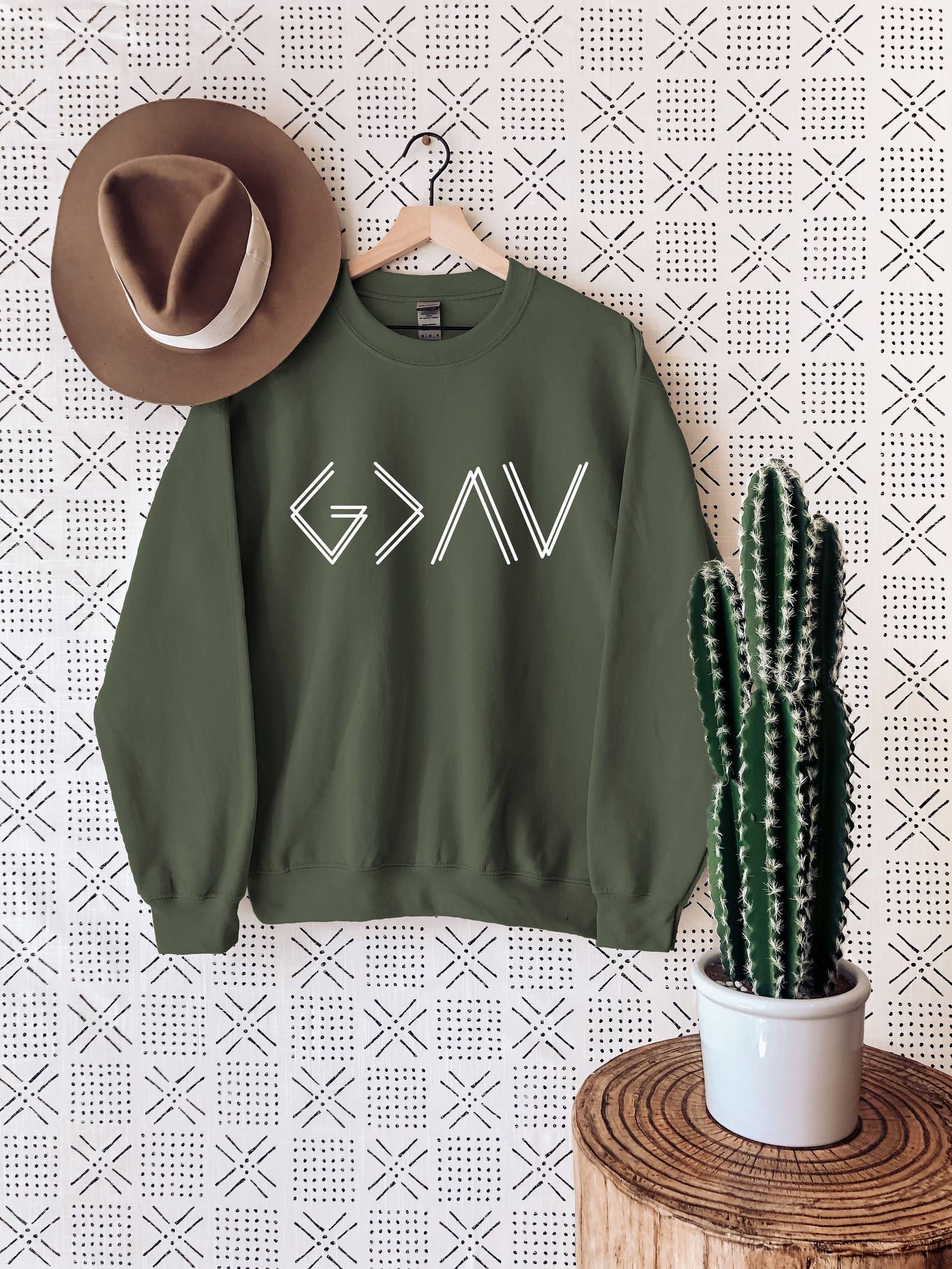 God Is Greater Than Ups and Downs Sweatshirt T-Shirts, Hoodie | PodTeesHub.com