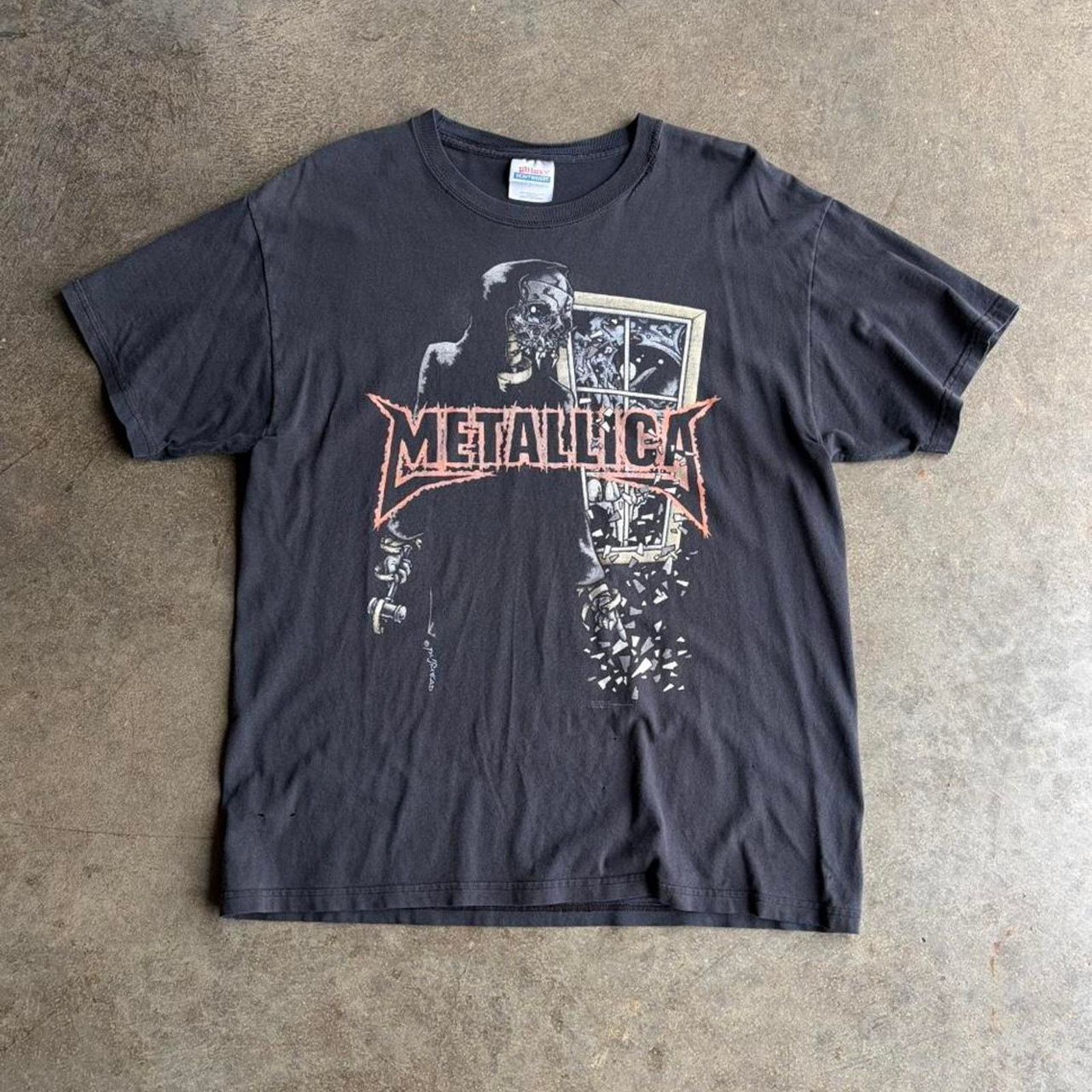 Hanes 2007 Y2k Metallica Band Tee Hoodie, Sweatshirt | PodTeesHub.com