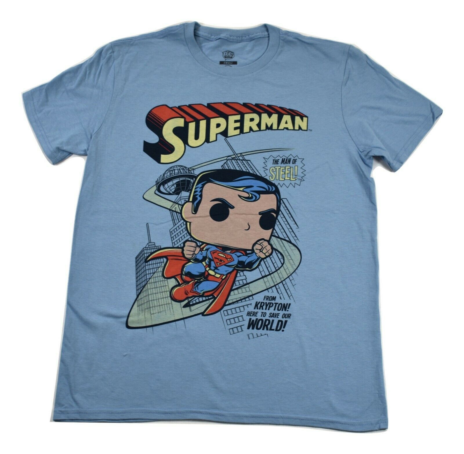 Vintage Deadstock Superman Funko Pop Tee Hoodie, Sweatshirt | PodTeesHub.com