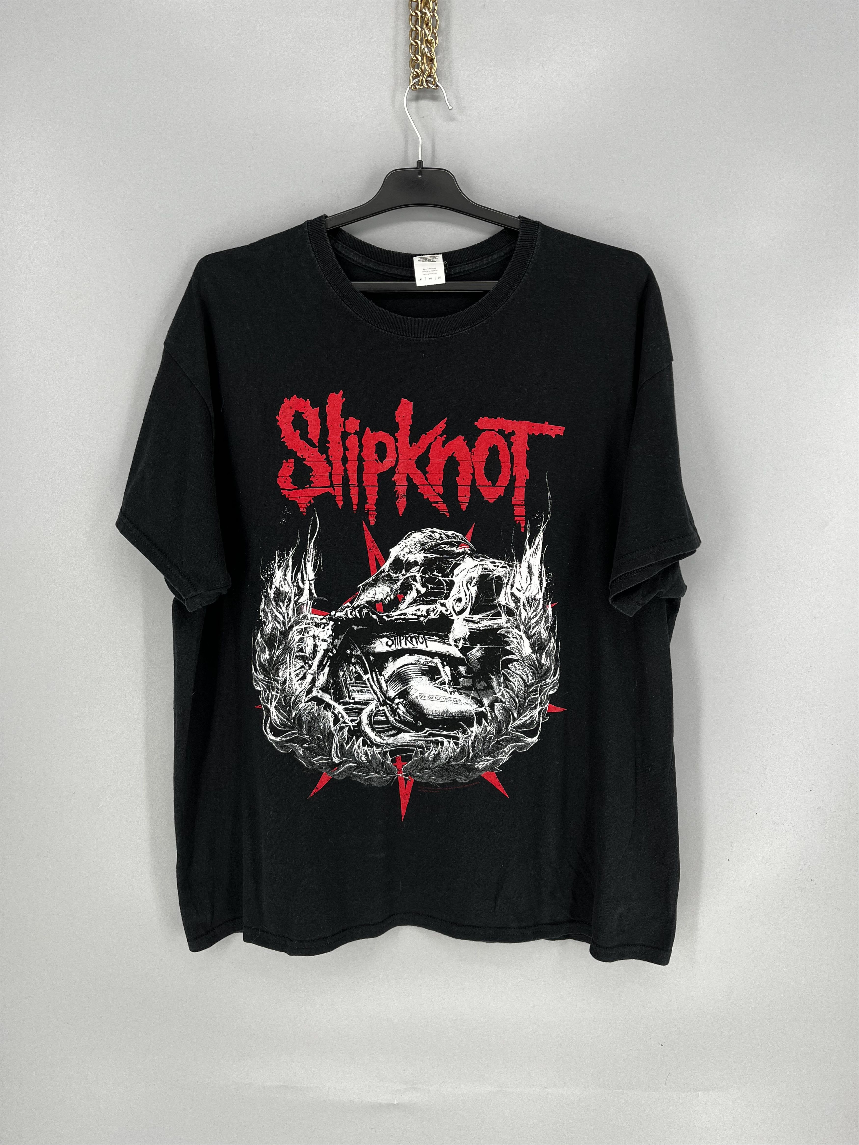 Band Tees Slipknot Vintage Y2k T Shirts Big Logo Size Xl Hoodie, Sweatshirt | PodTeesHub.com