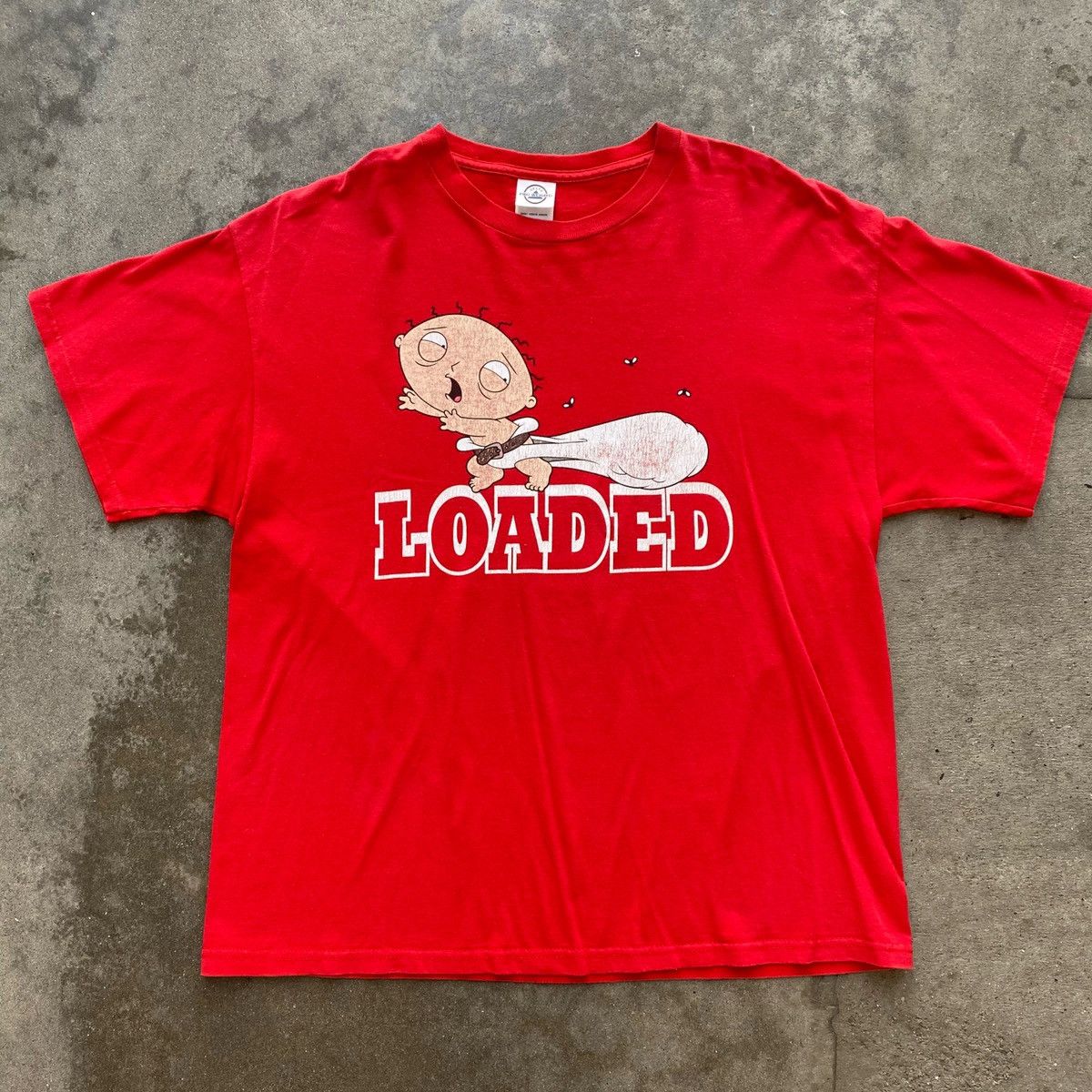 Vintage Family Guy Stewie Loaded T-Shirts, Hoodie, Sweatshirt | PodTeesHub.com