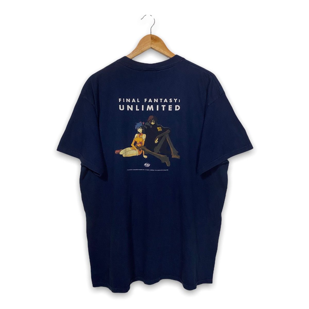 Japanese Brand X Vintage Vintage 01 Final Fantasy Unlimited T Shirt Square Enix Ra Hoodie, Sweatshirt | PodTeesHub.com