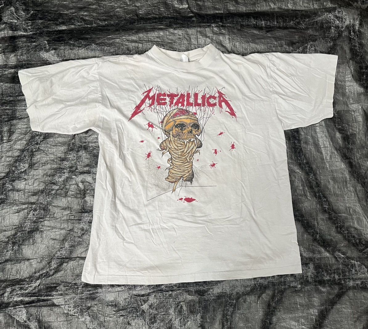Metallica X Vintage Rare Original 80s Metallica Band Shirt Iron Maiden 90s Hoodie, Sweatshirt | PodTeesHub.com