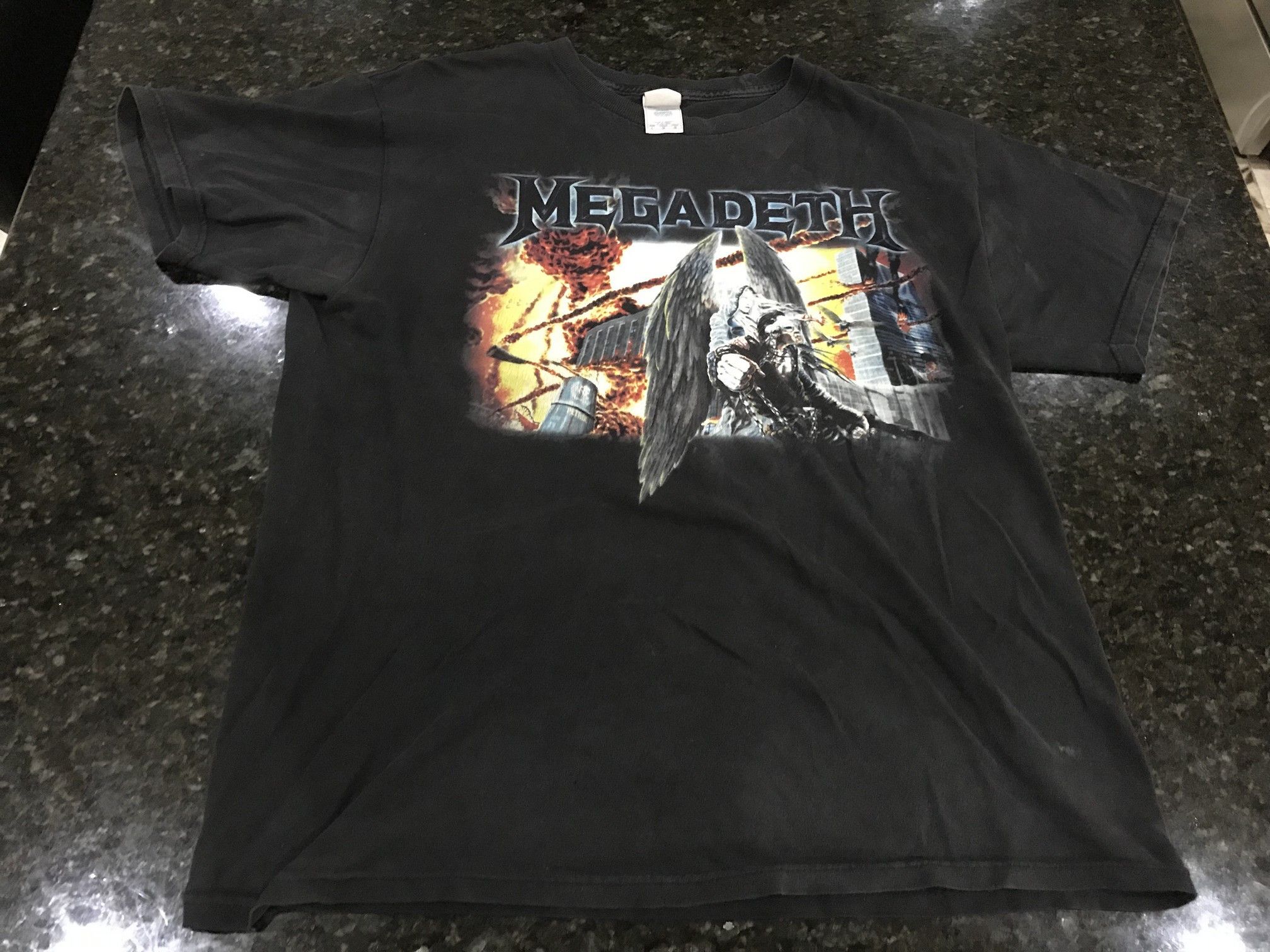 Band Tees Vintage Megadeth United Abominations 2007 Tour Shirt Medium Hoodie, Sweatshirt | PodTeesHub.com