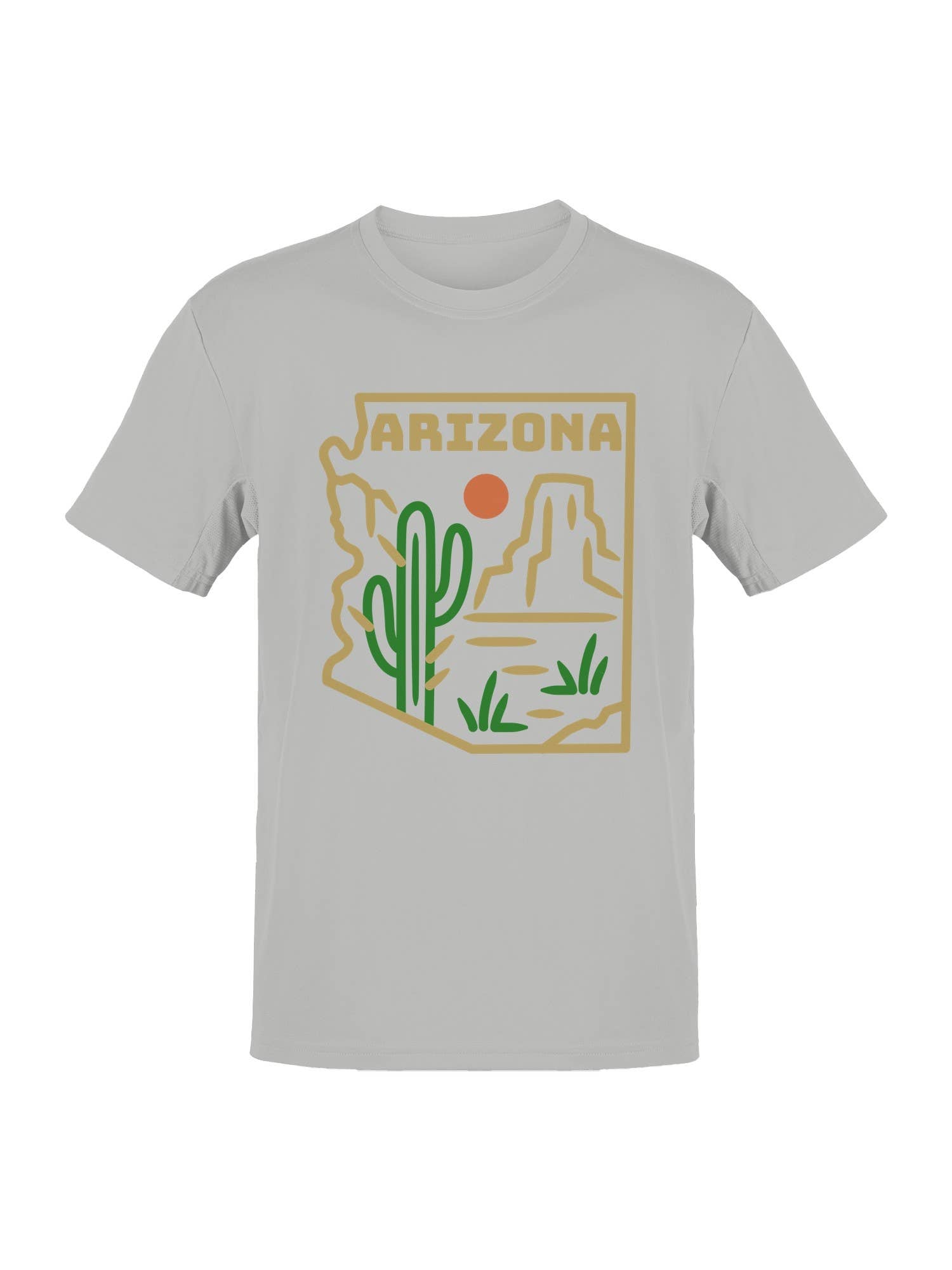 Arizona Desert Art Sticker Men's T-Shirt Hoodie, Sweatshirt | PodTeesHub.com