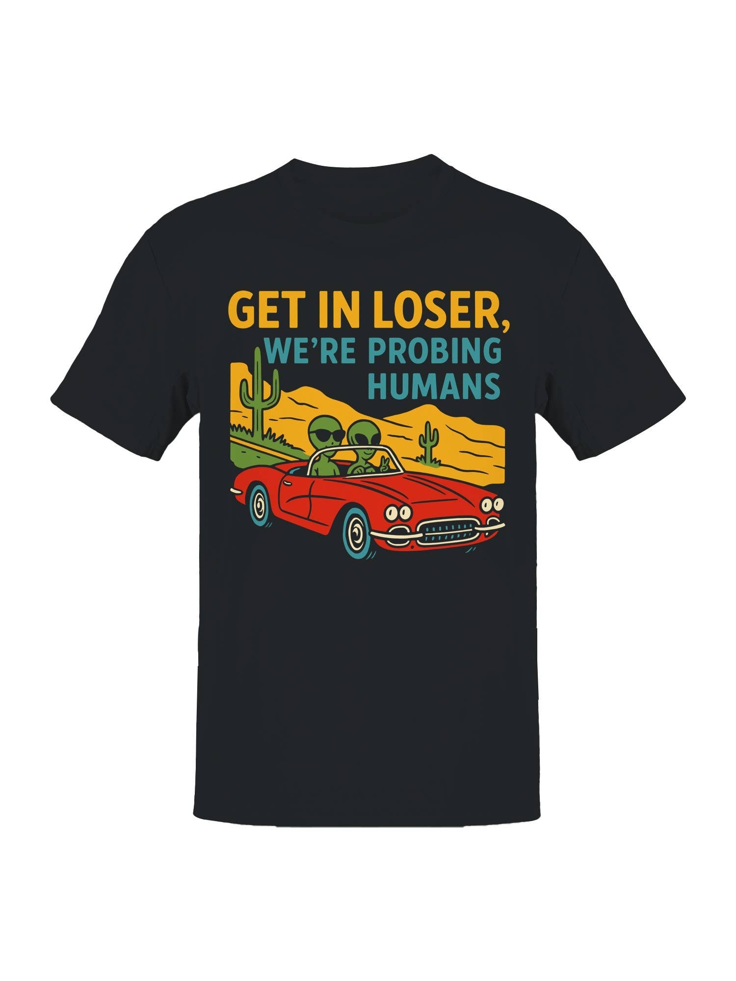 Alien Road Trip Adventures Men's T-Shirt Hoodie, Sweatshirt | PodTeesHub.com
