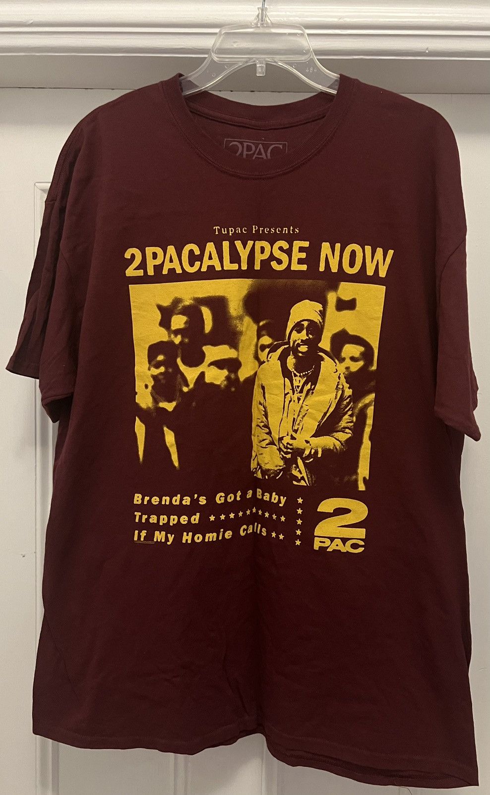 Rap Tees 2pac Tupac Presents 2pacalypse Now Tee Brenda S Got A Baby Hoodie, Sweatshirt | PodTeesHub.com