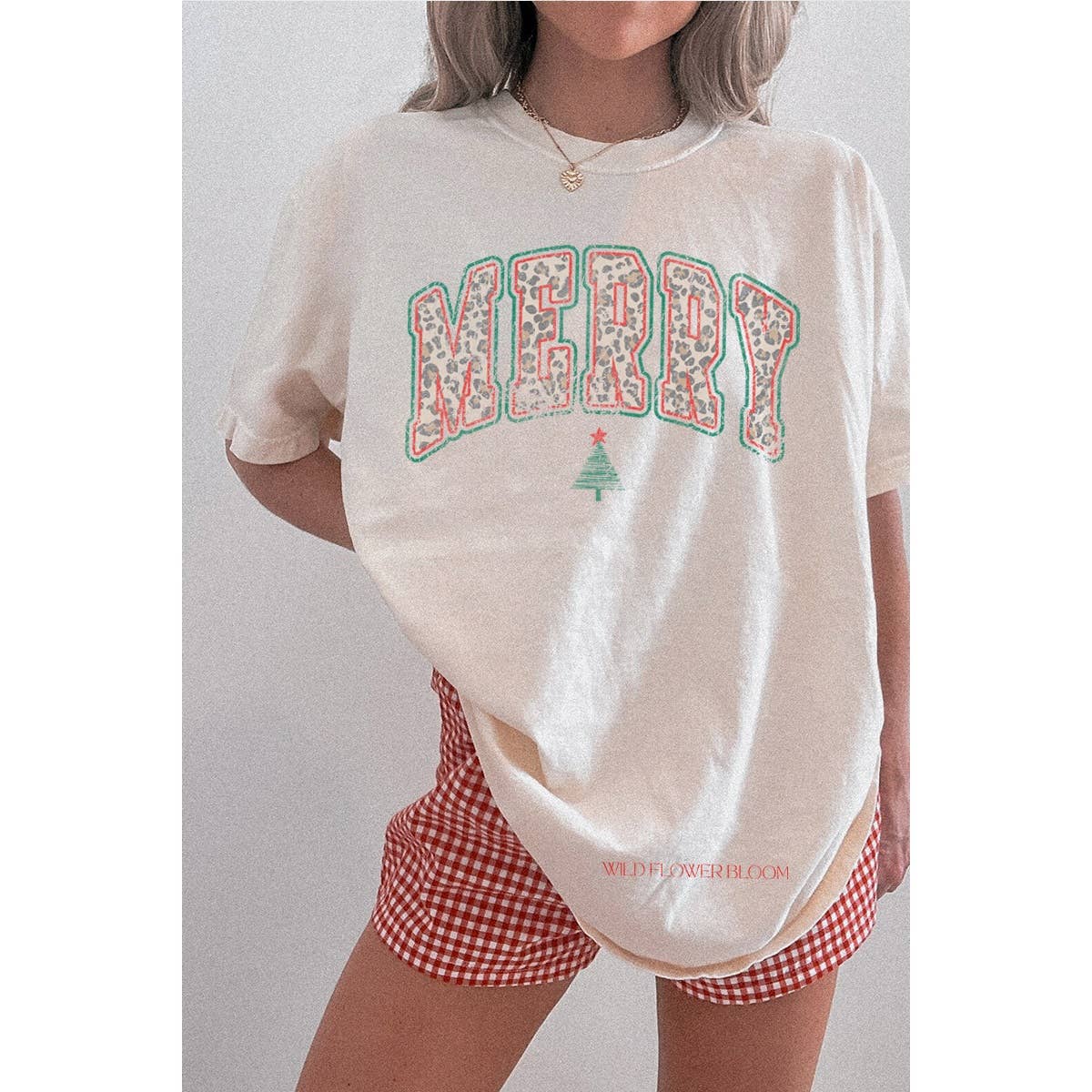Merry Christmas Vintage Graphic Oversized Tee Hoodie, Sweatshirt | PodTeesHub.com