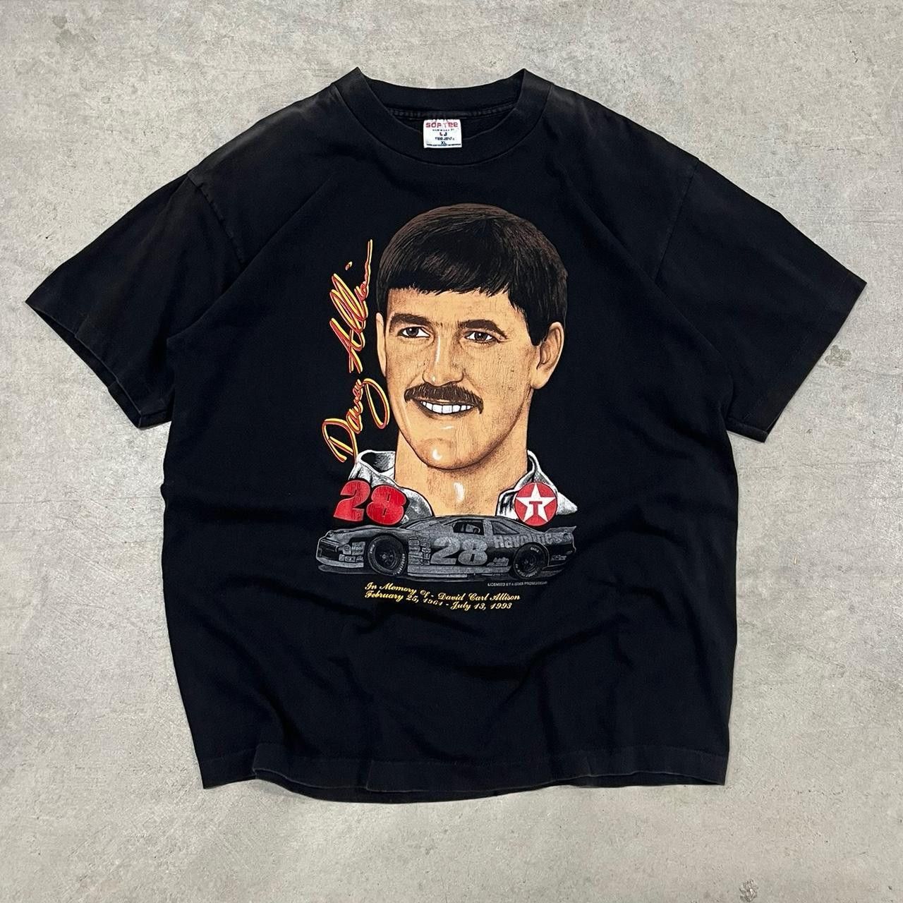 Nascar Vintage Davey Allison Memorial Nascar Shirt Hoodie, Sweatshirt | PodTeesHub.com