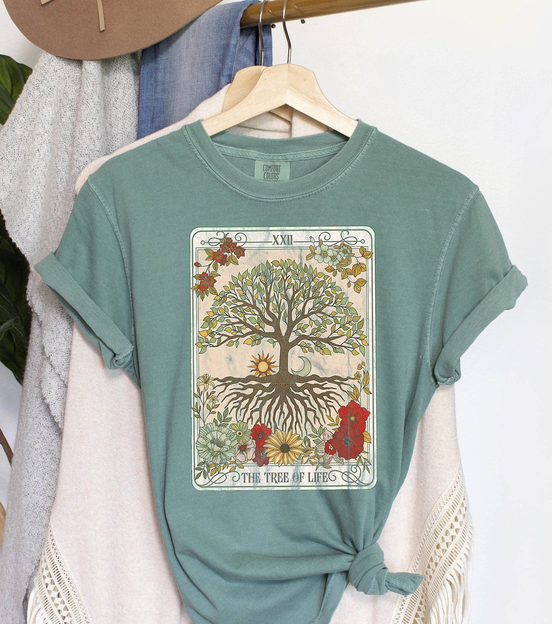 Tree of Life Celestial T-Shirt Hoodie, Sweatshirt | PodTeesHub.com