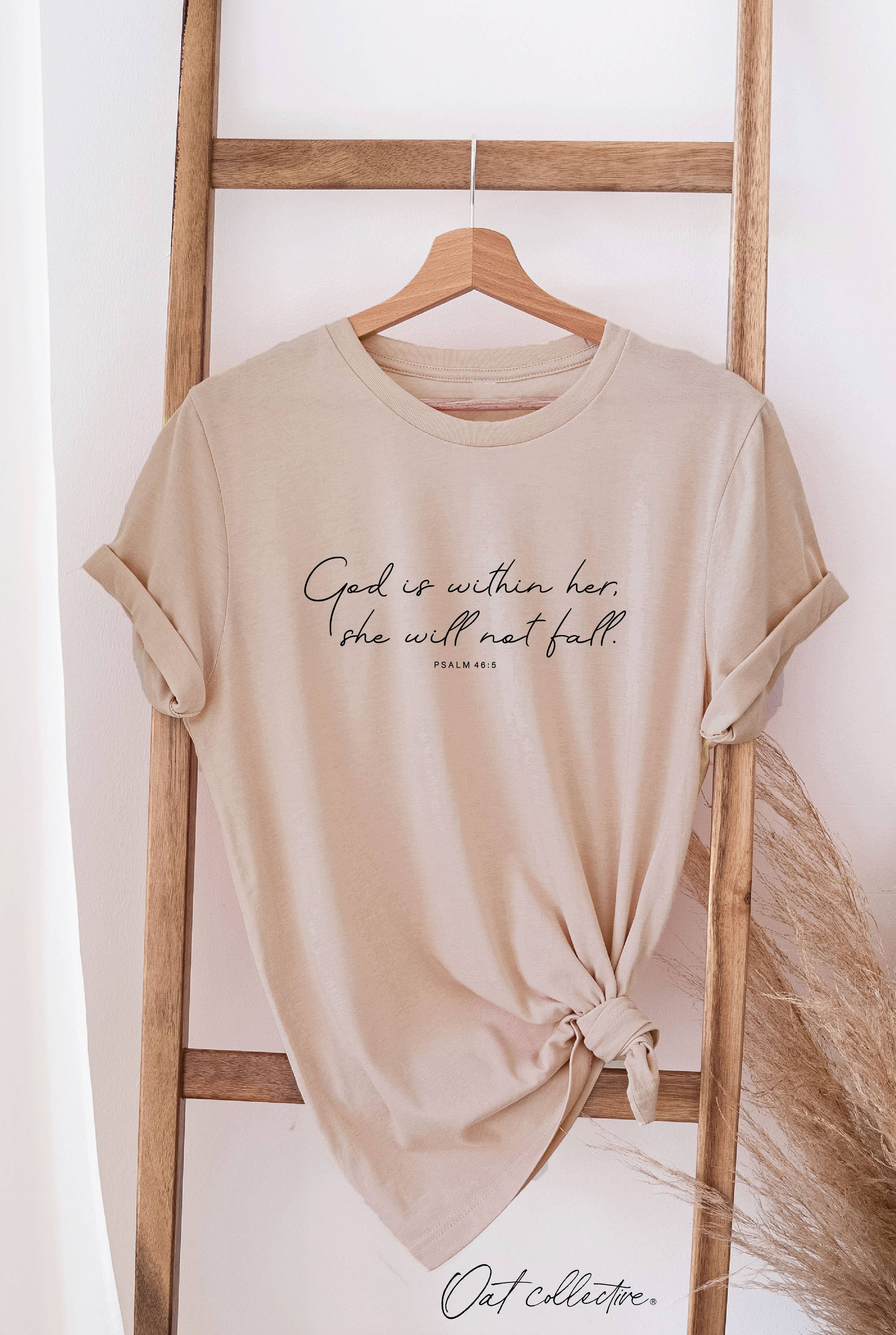 God Is Within Her Graphic T-Shirt Hoodie, Sweatshirt | PodTeesHub.com