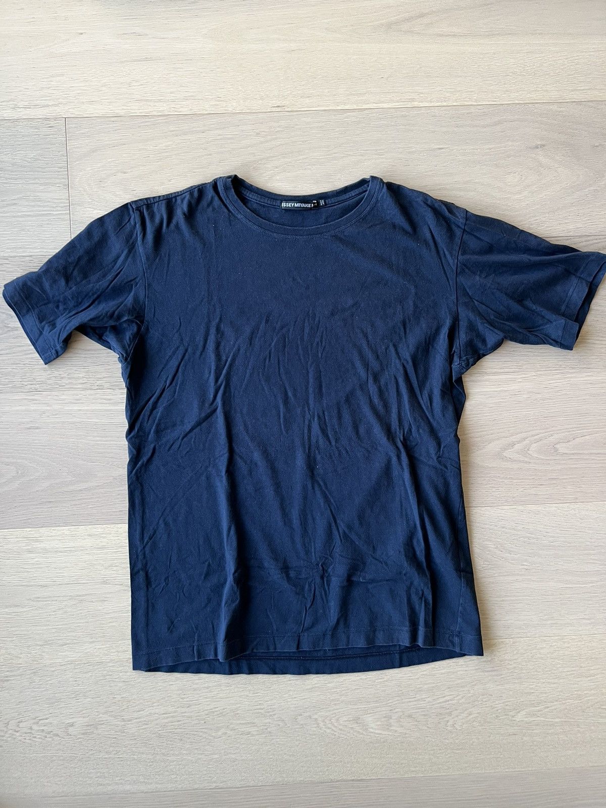 Miyake Issey Miyake Navy T Shirt Hoodie, Sweatshirt | PodTeesHub.com
