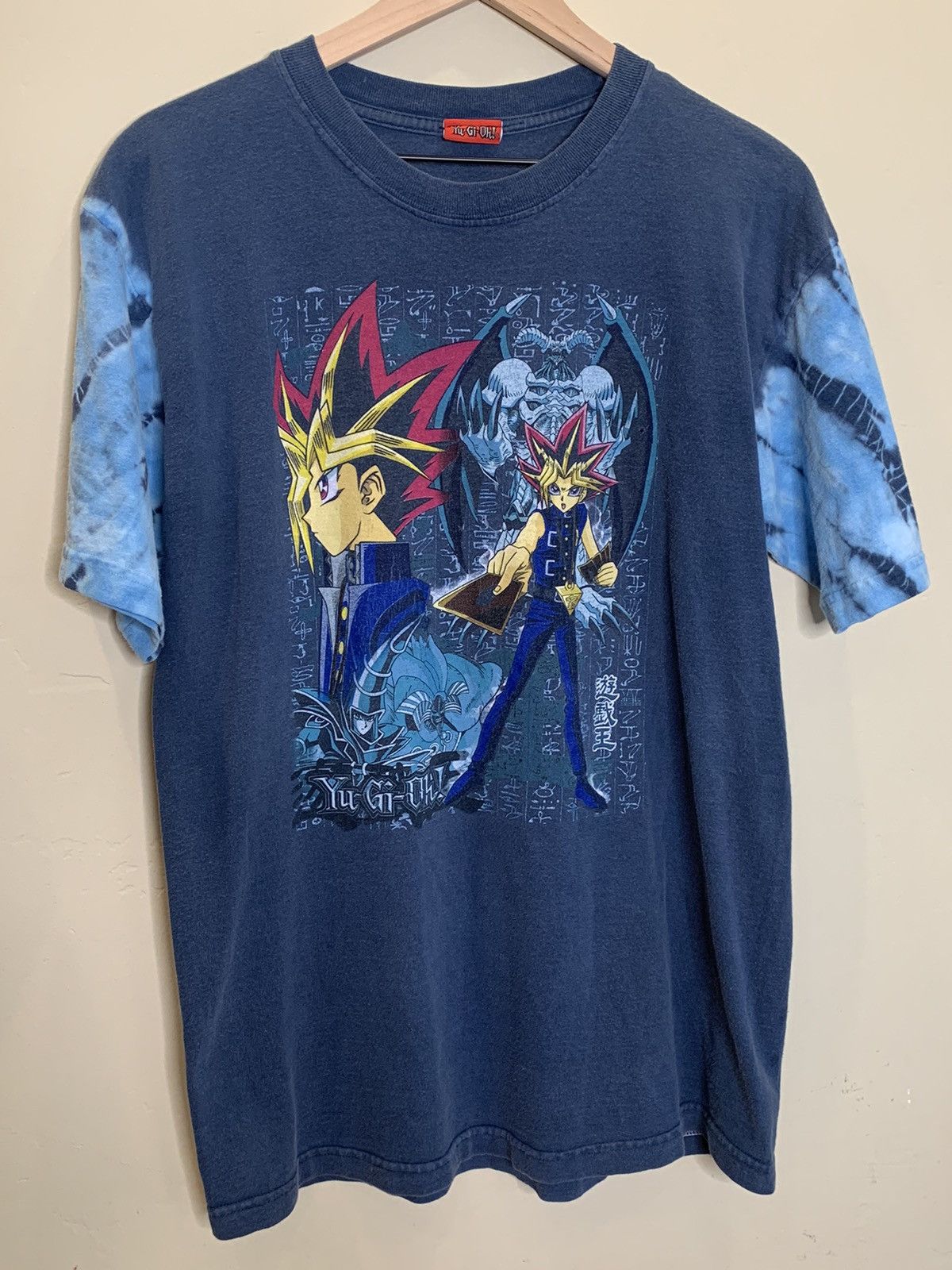 Rare Vintage 1996 Yu Gi Oh Yugi Mutou Tie Dye Anime Shirt Hoodie, Sweatshirt | PodTeesHub.com