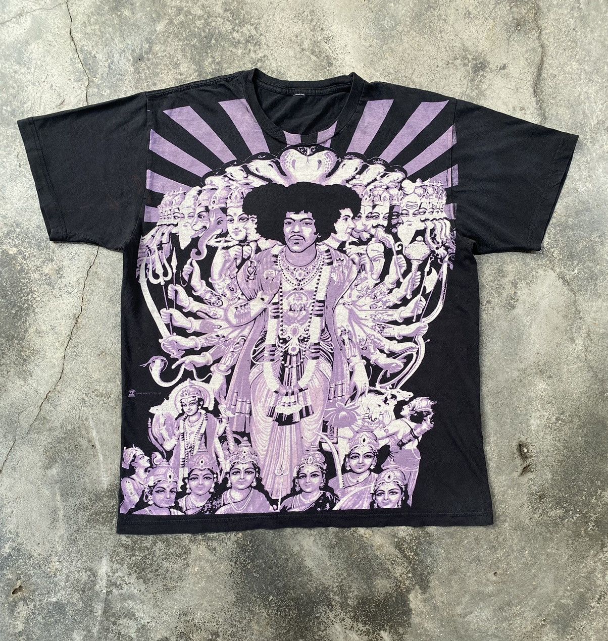 Band Tees Vintage Jimi Hendrix Bold As Love Distressed Tees Hoodie, Sweatshirt | PodTeesHub.com