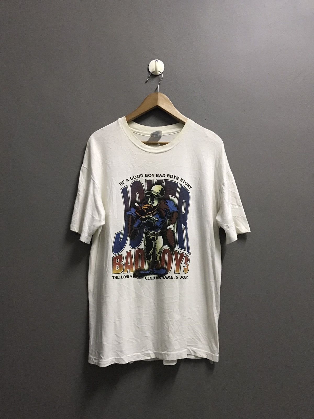 Vintage 90 S Bad Joker Cartoon Streetwear T-Shirts, Hoodie, Sweatshirt