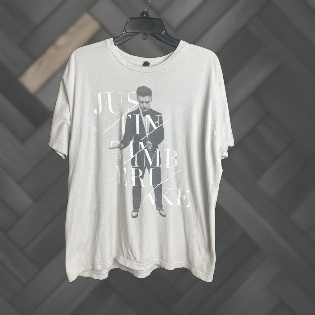 Vintage Jonathan Timberlake 20 20 Experience World Tour Concert T Shirt Xl Gray Unisex Adults Short Hoodie, Sweatshirt